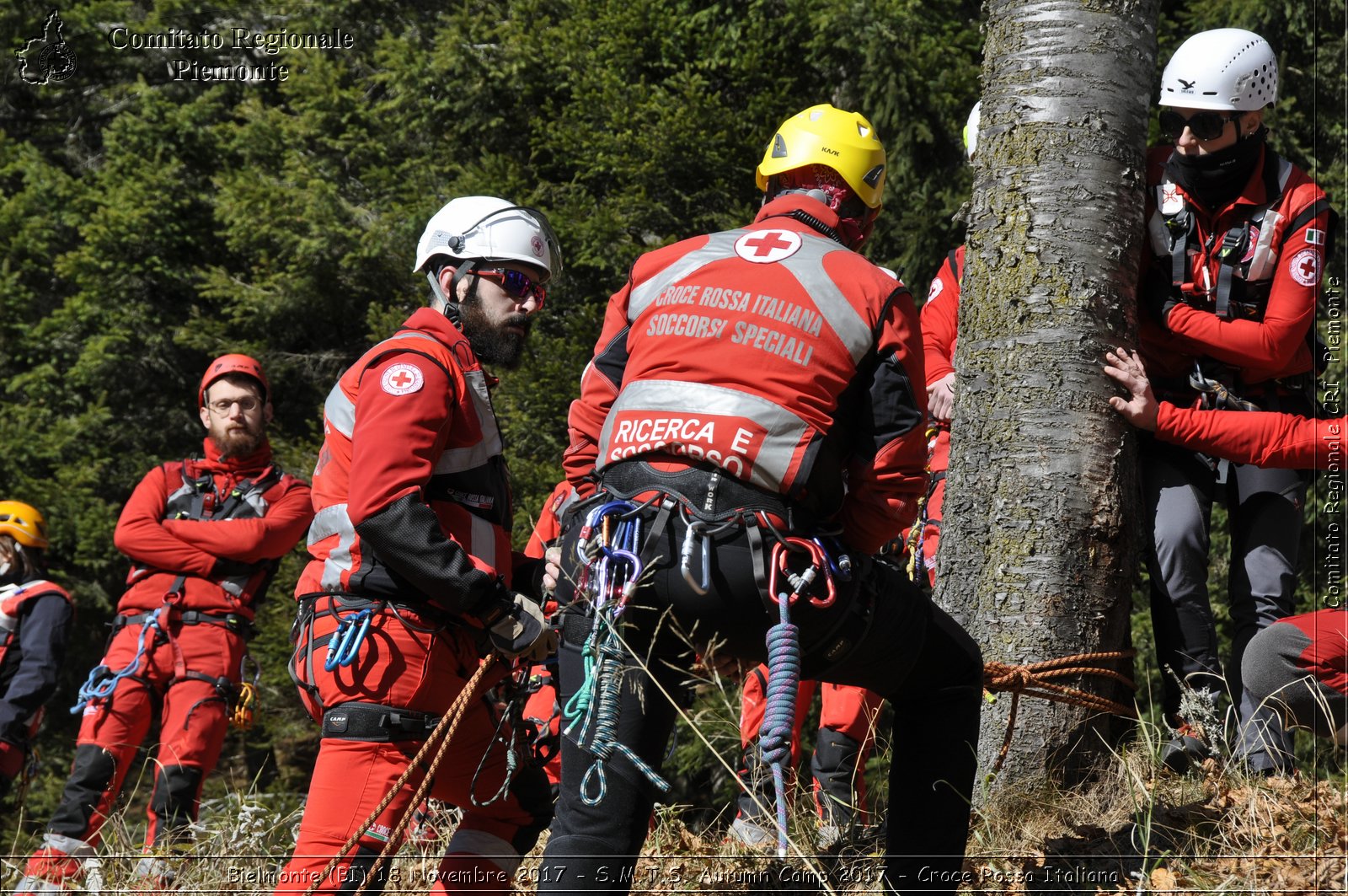 Bielmonte (BI) 18 Novembre 2017 - S.M.T.S. Autumn Camp 2017 - Croce Rossa Italiana- Comitato Regionale del Piemonte