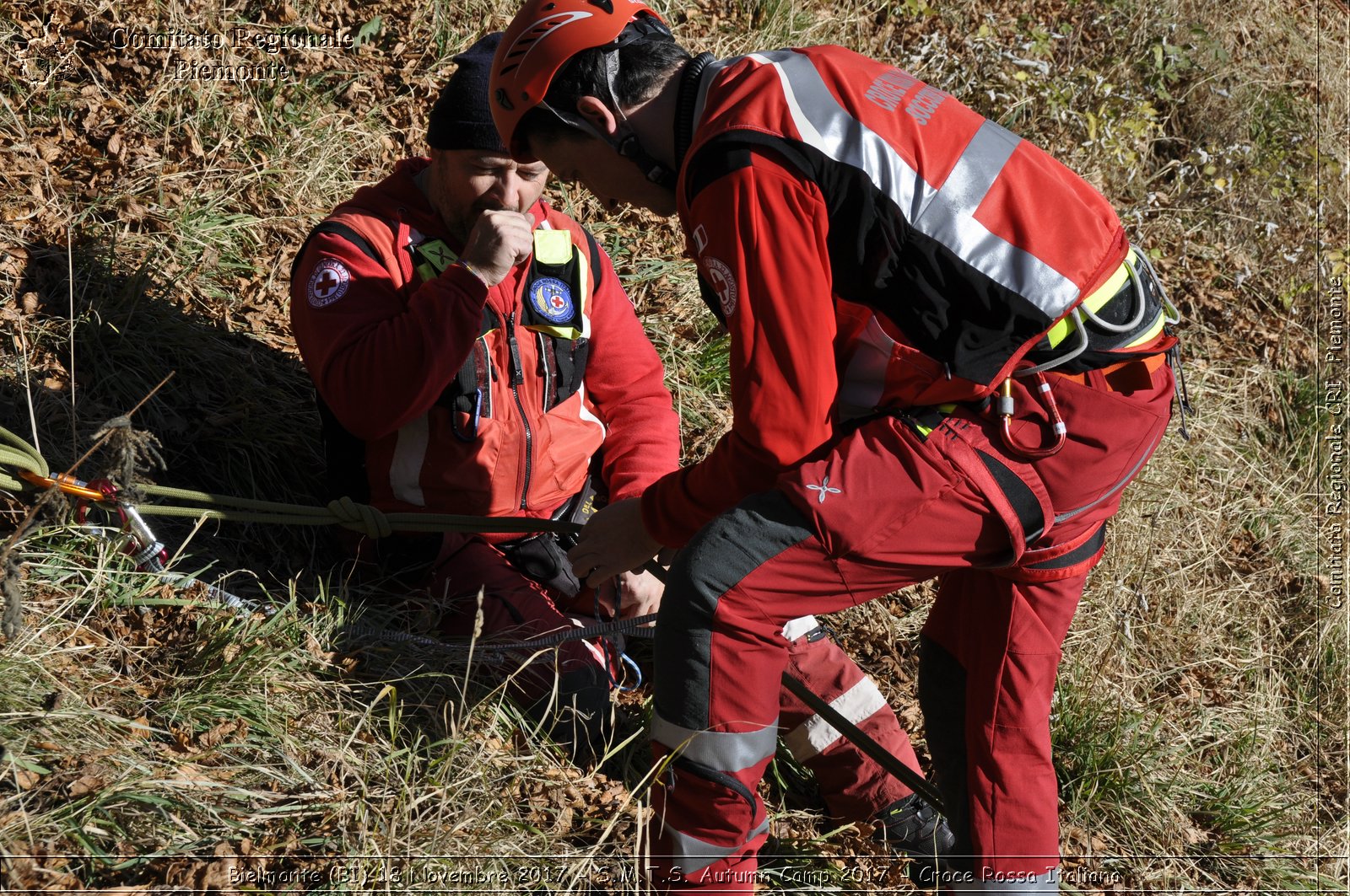 Bielmonte (BI) 18 Novembre 2017 - S.M.T.S. Autumn Camp 2017 - Croce Rossa Italiana- Comitato Regionale del Piemonte