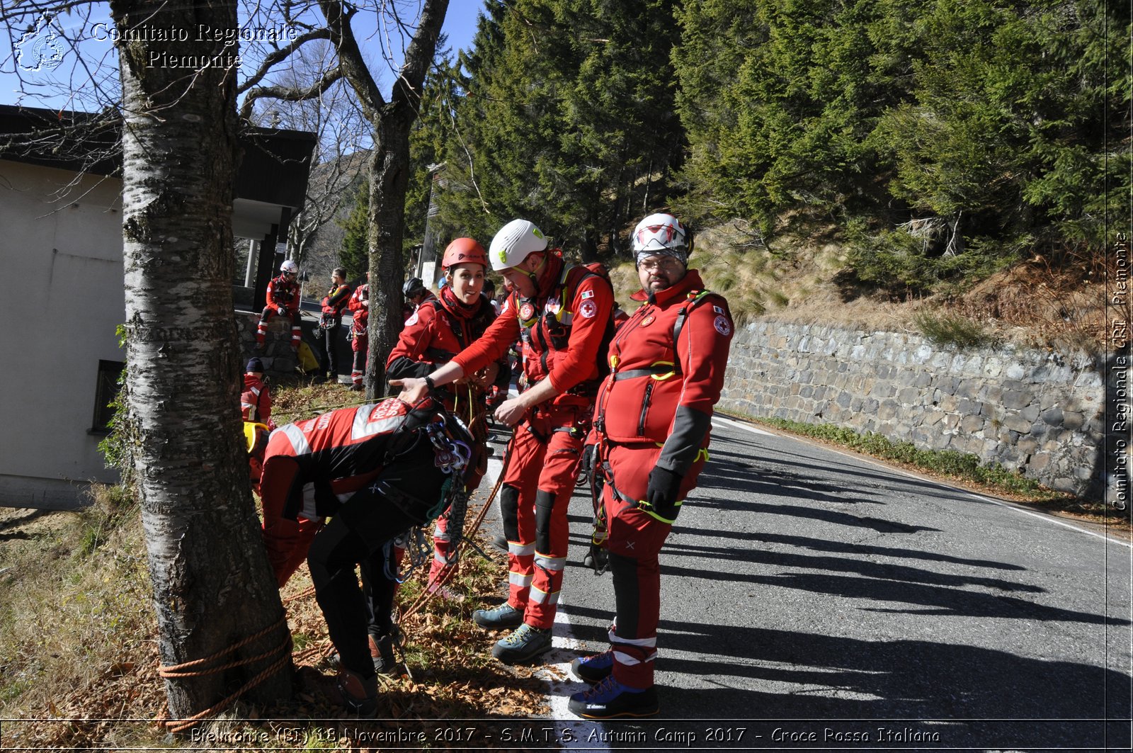 Bielmonte (BI) 18 Novembre 2017 - S.M.T.S. Autumn Camp 2017 - Croce Rossa Italiana- Comitato Regionale del Piemonte