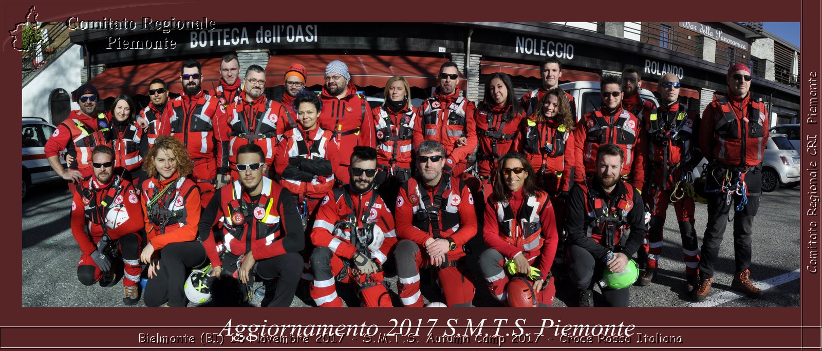 Bielmonte (BI) 18 Novembre 2017 - S.M.T.S. Autumn Camp 2017 - Croce Rossa Italiana- Comitato Regionale del Piemonte