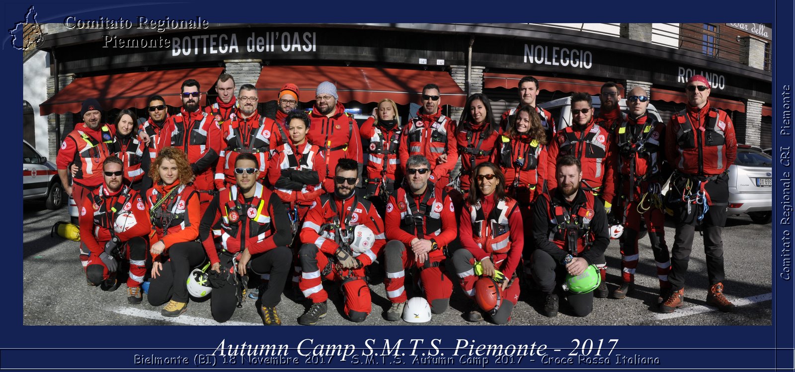 Bielmonte (BI) 18 Novembre 2017 - S.M.T.S. Autumn Camp 2017 - Croce Rossa Italiana- Comitato Regionale del Piemonte