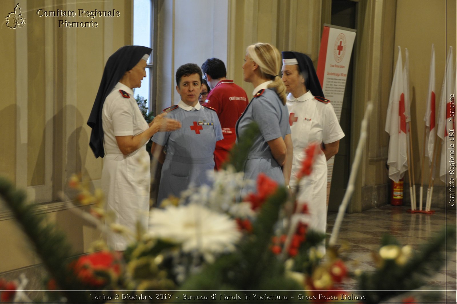 Torino 2 Dicembre 2017 - Burraco di Natale in Prefettura - Croce Rossa Italiana- Comitato Regionale del Piemonte