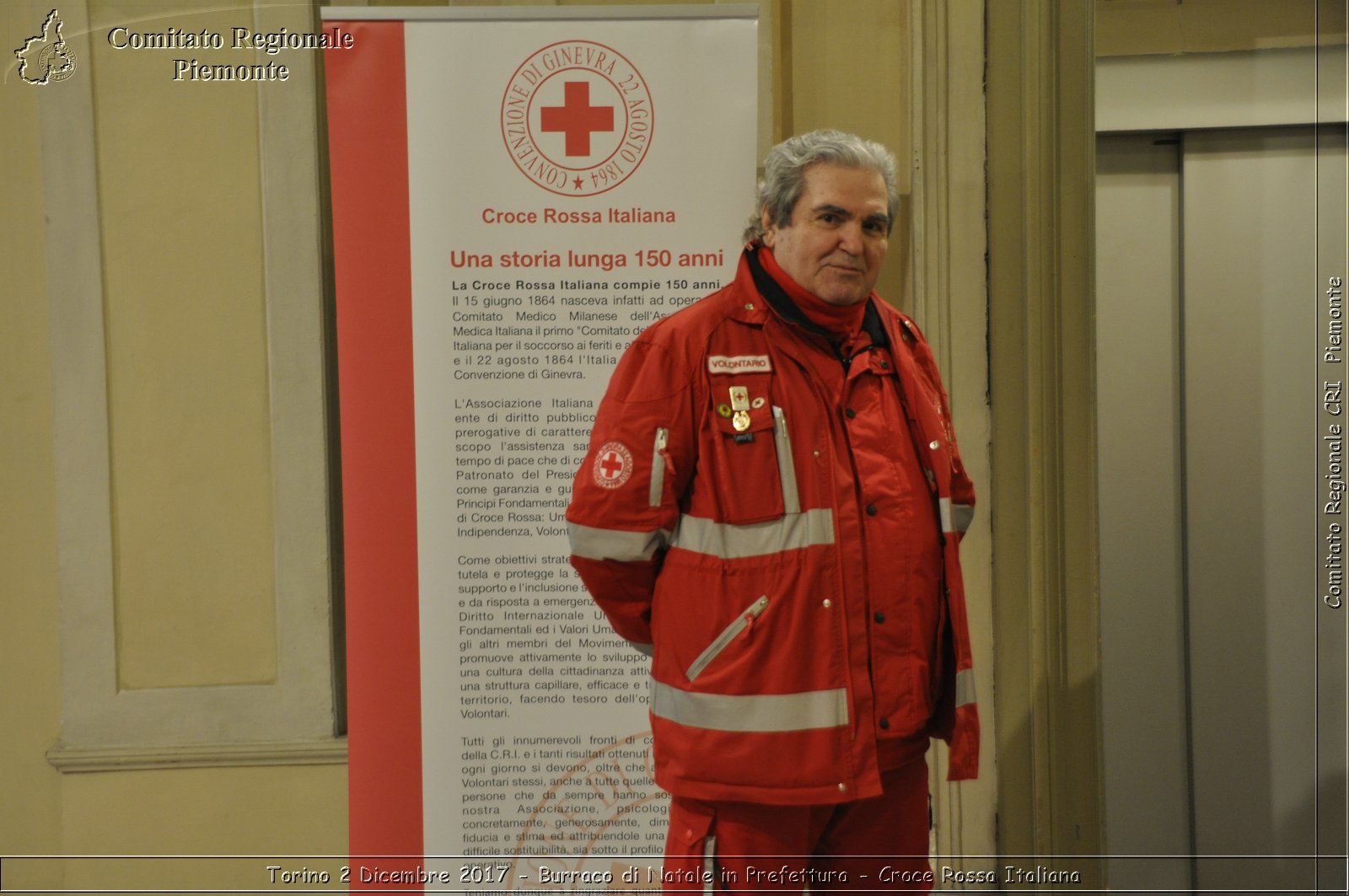 Torino 2 Dicembre 2017 - Burraco di Natale in Prefettura - Croce Rossa Italiana- Comitato Regionale del Piemonte