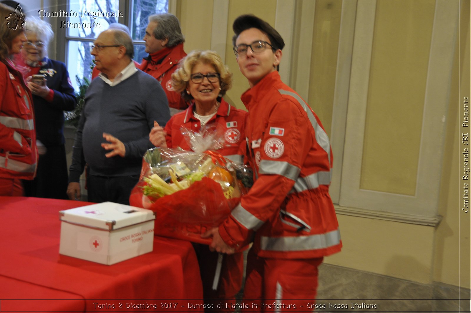 Torino 2 Dicembre 2017 - Burraco di Natale in Prefettura - Croce Rossa Italiana- Comitato Regionale del Piemonte