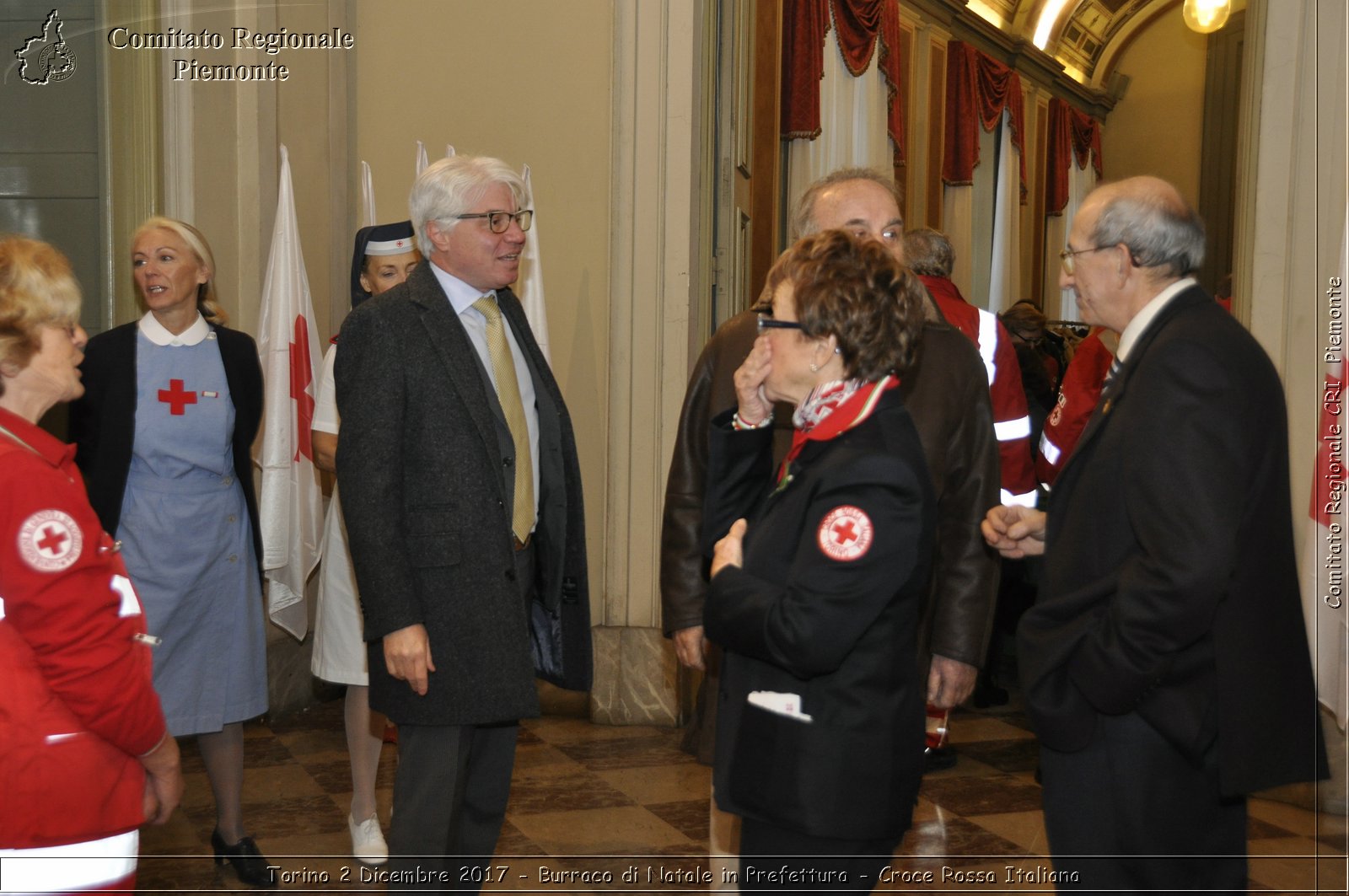 Torino 2 Dicembre 2017 - Burraco di Natale in Prefettura - Croce Rossa Italiana- Comitato Regionale del Piemonte