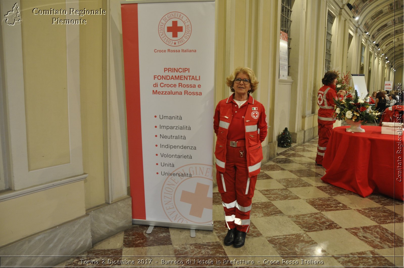 Torino 2 Dicembre 2017 - Burraco di Natale in Prefettura - Croce Rossa Italiana- Comitato Regionale del Piemonte