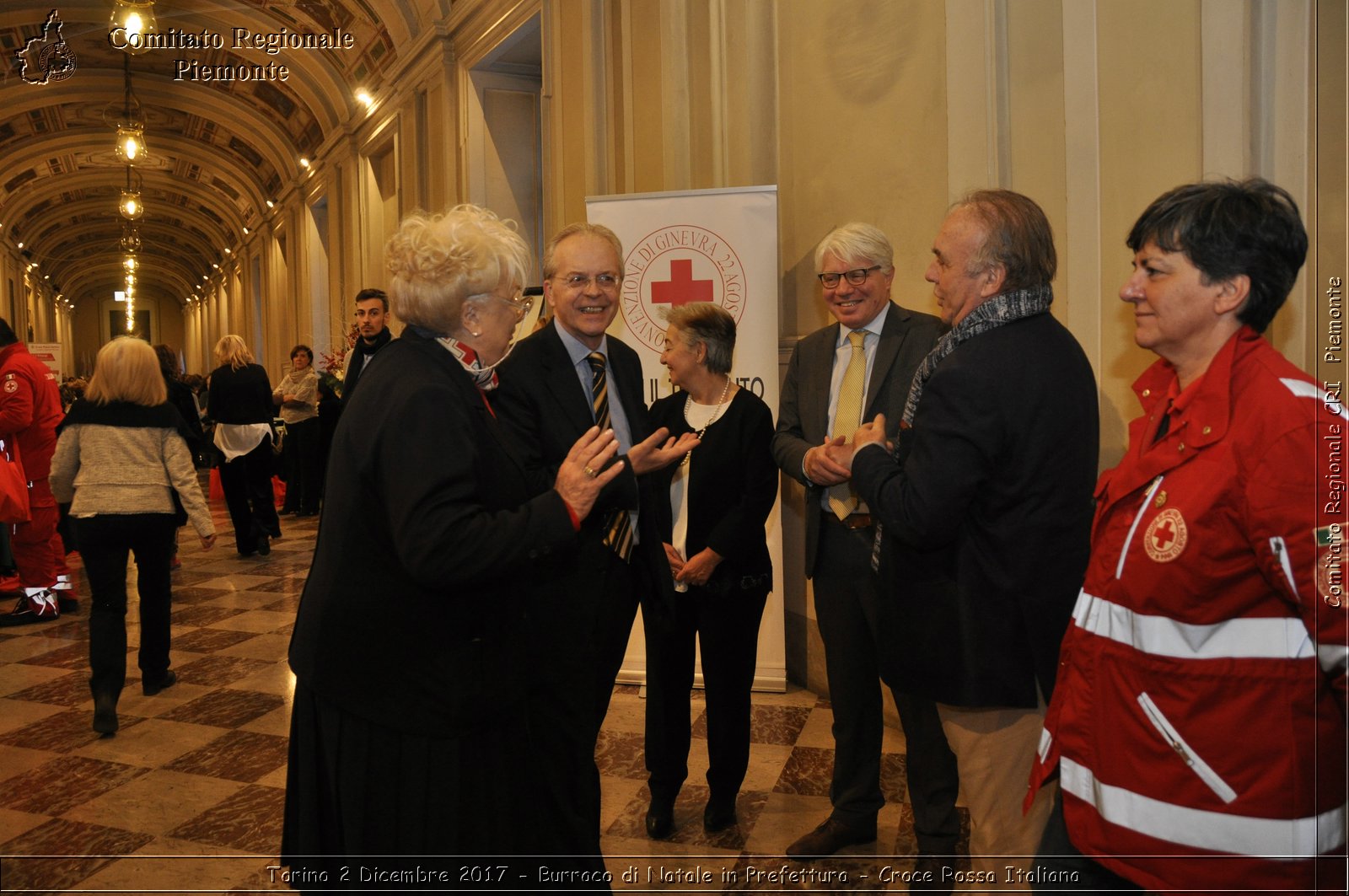 Torino 2 Dicembre 2017 - Burraco di Natale in Prefettura - Croce Rossa Italiana- Comitato Regionale del Piemonte