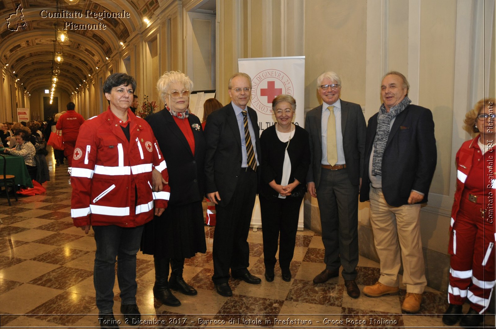 Torino 2 Dicembre 2017 - Burraco di Natale in Prefettura - Croce Rossa Italiana- Comitato Regionale del Piemonte