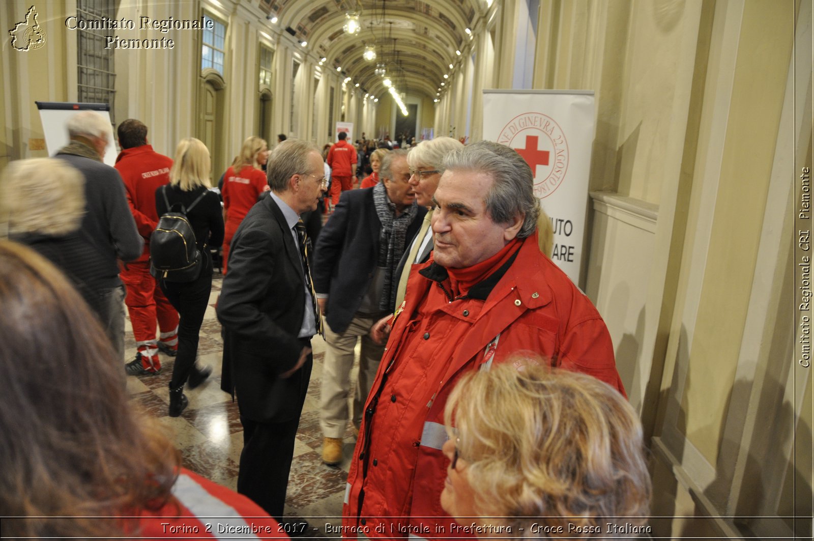 Torino 2 Dicembre 2017 - Burraco di Natale in Prefettura - Croce Rossa Italiana- Comitato Regionale del Piemonte