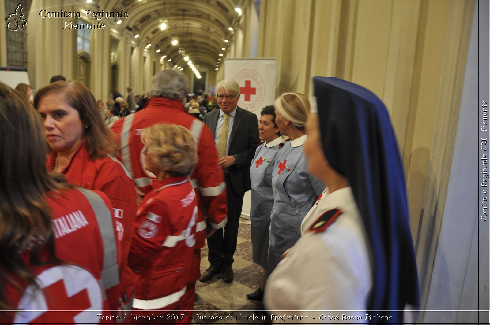 Torino 2 Dicembre 2017 - Burraco di Natale in Prefettura - Croce Rossa Italiana- Comitato Regionale del Piemonte