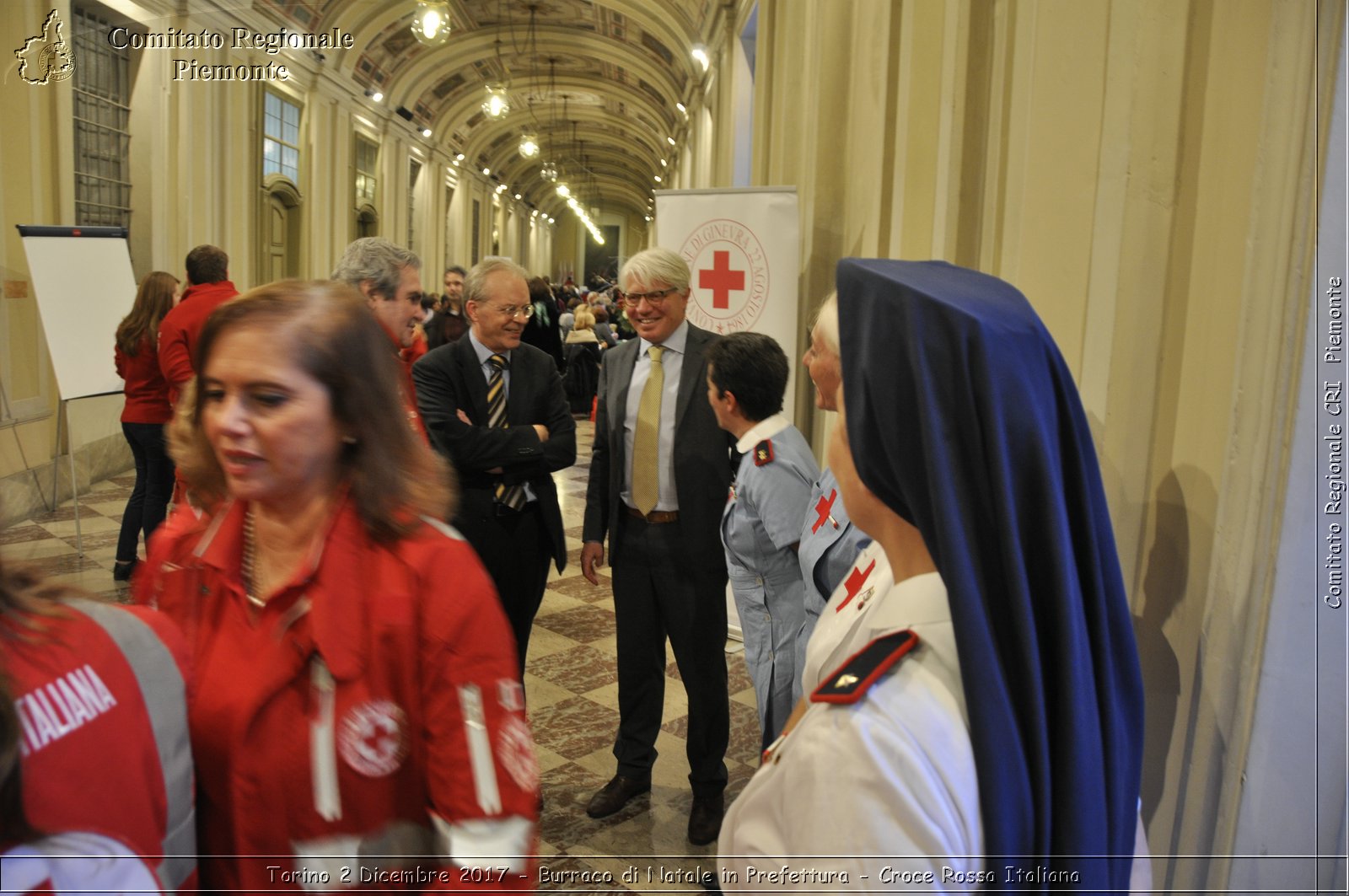 Torino 2 Dicembre 2017 - Burraco di Natale in Prefettura - Croce Rossa Italiana- Comitato Regionale del Piemonte