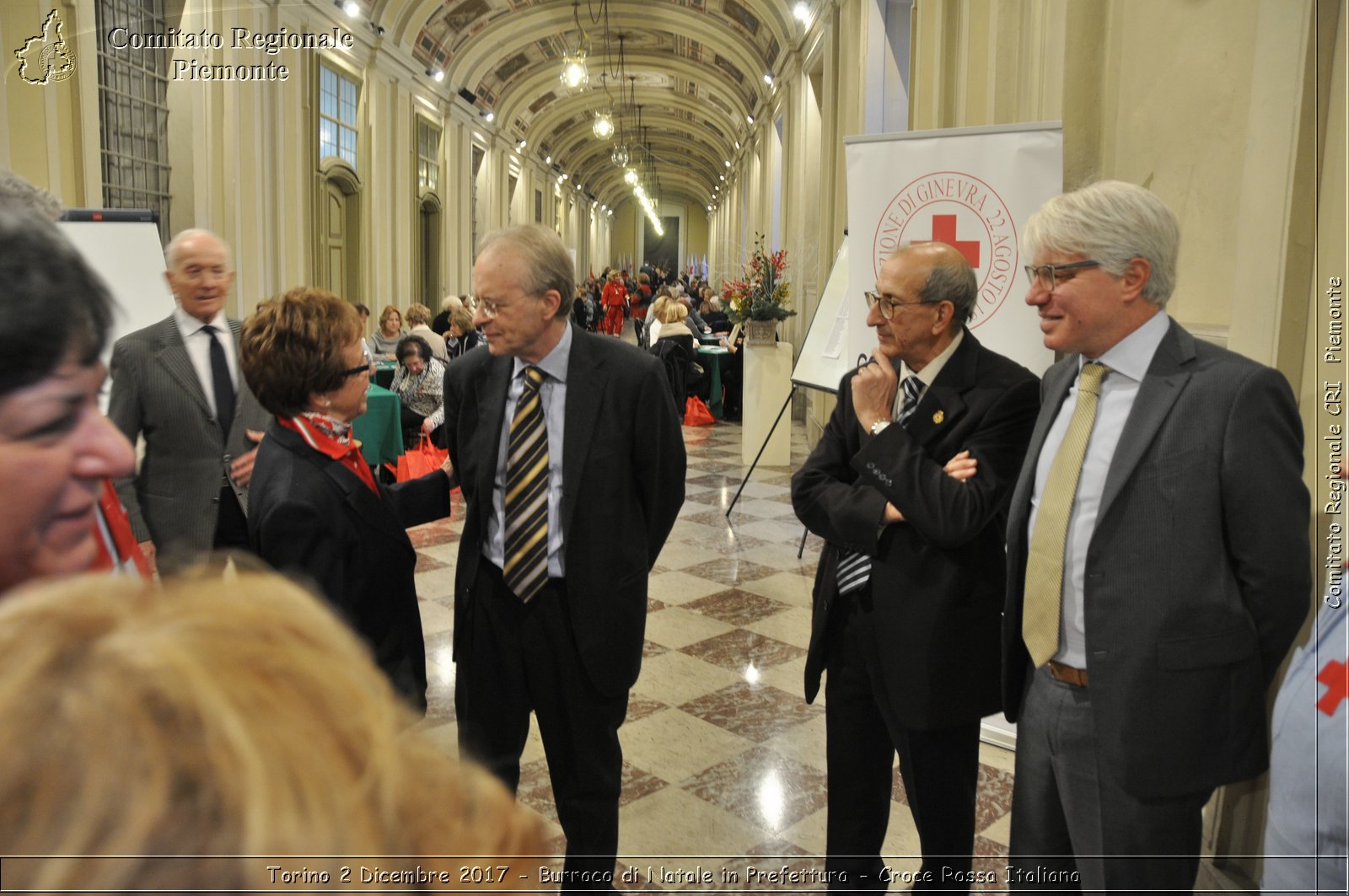 Torino 2 Dicembre 2017 - Burraco di Natale in Prefettura - Croce Rossa Italiana- Comitato Regionale del Piemonte