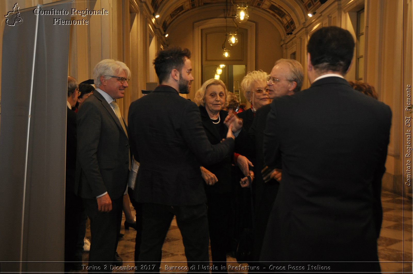 Torino 2 Dicembre 2017 - Burraco di Natale in Prefettura - Croce Rossa Italiana- Comitato Regionale del Piemonte