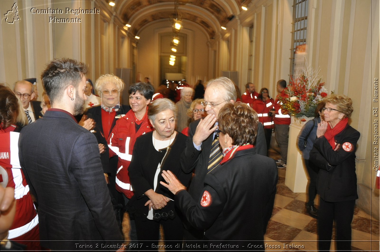 Torino 2 Dicembre 2017 - Burraco di Natale in Prefettura - Croce Rossa Italiana- Comitato Regionale del Piemonte