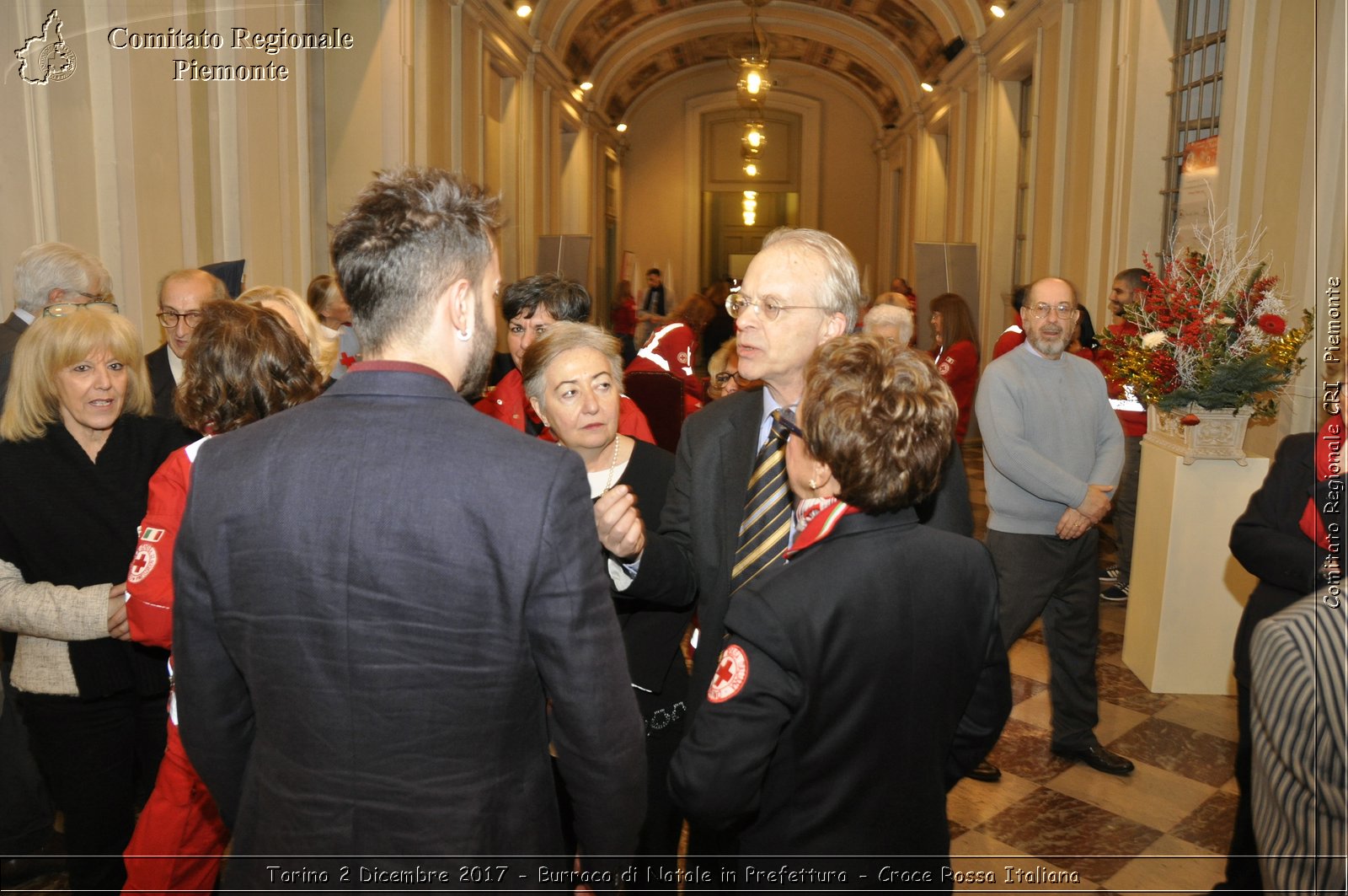 Torino 2 Dicembre 2017 - Burraco di Natale in Prefettura - Croce Rossa Italiana- Comitato Regionale del Piemonte