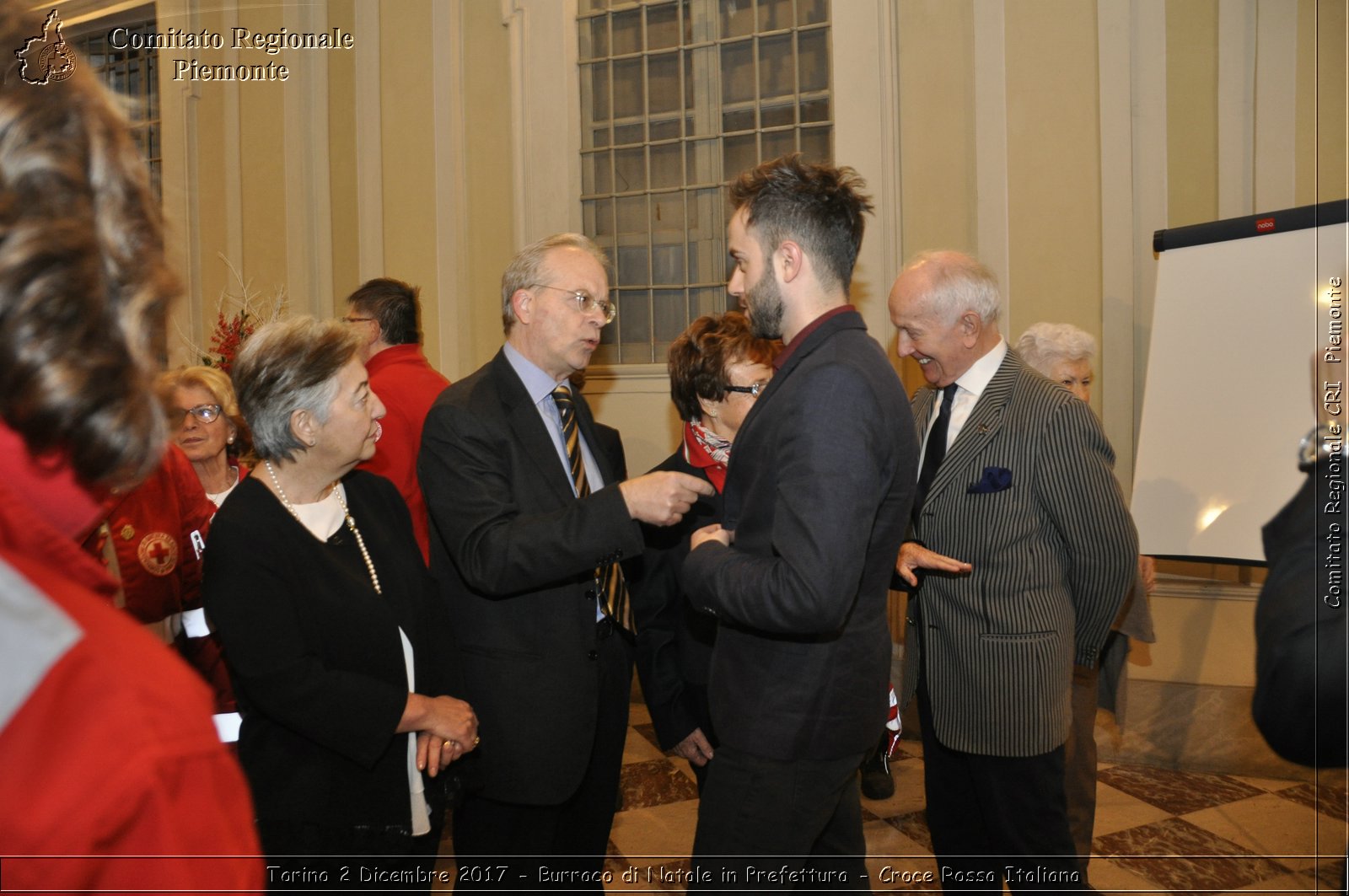 Torino 2 Dicembre 2017 - Burraco di Natale in Prefettura - Croce Rossa Italiana- Comitato Regionale del Piemonte