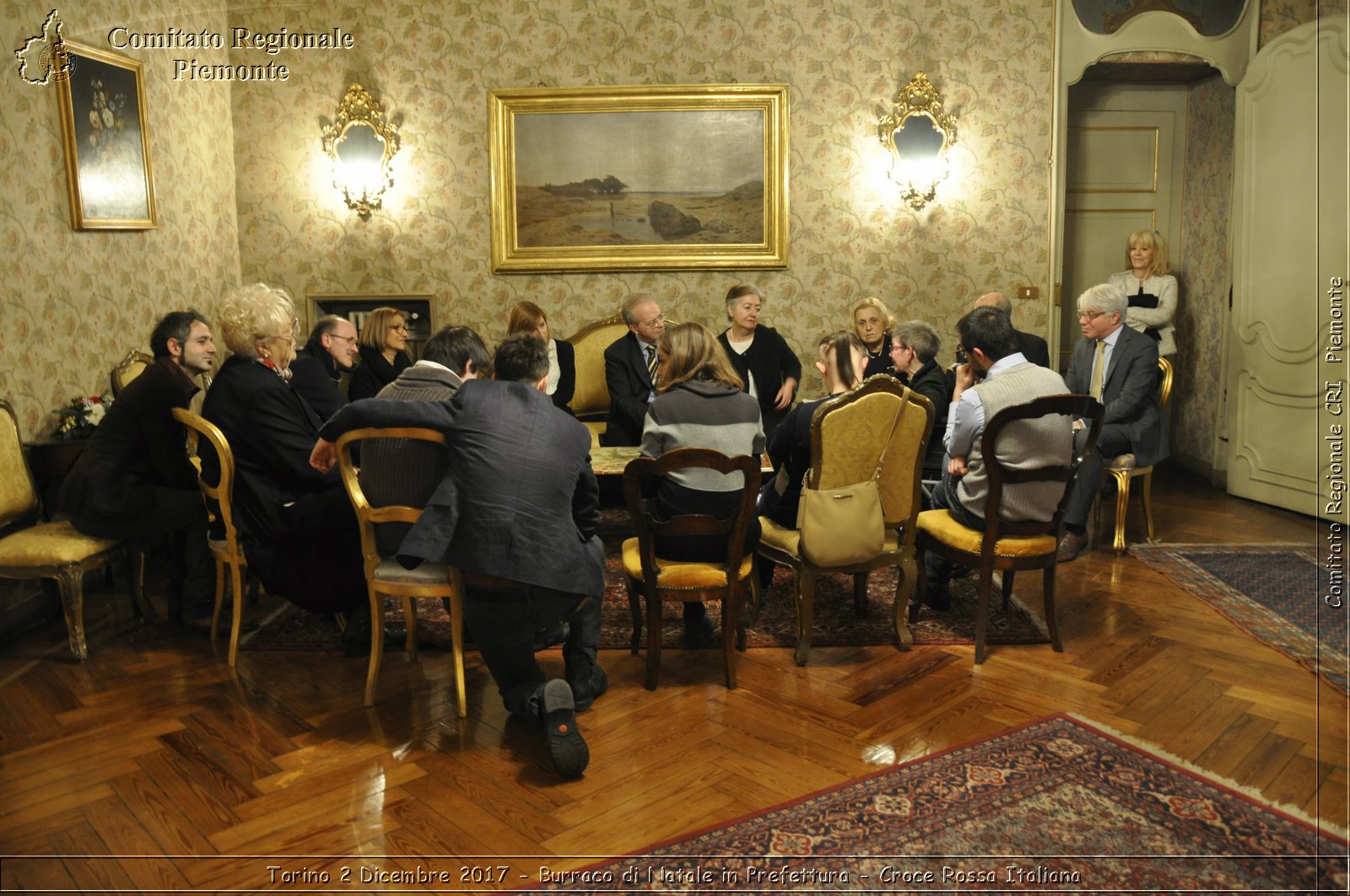 Torino 2 Dicembre 2017 - Burraco di Natale in Prefettura - Croce Rossa Italiana- Comitato Regionale del Piemonte