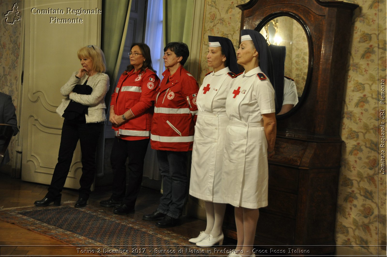 Torino 2 Dicembre 2017 - Burraco di Natale in Prefettura - Croce Rossa Italiana- Comitato Regionale del Piemonte