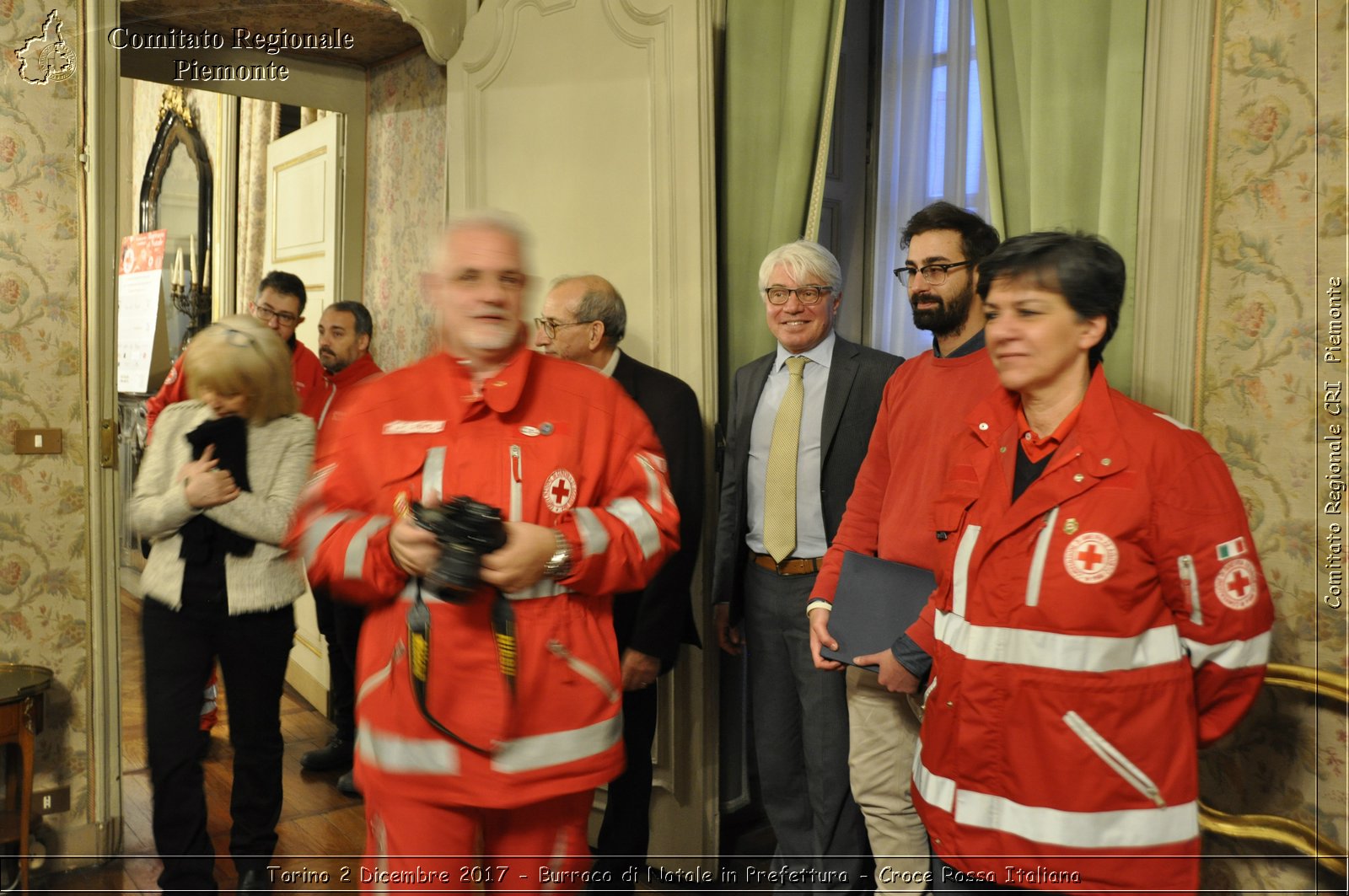 Torino 2 Dicembre 2017 - Burraco di Natale in Prefettura - Croce Rossa Italiana- Comitato Regionale del Piemonte