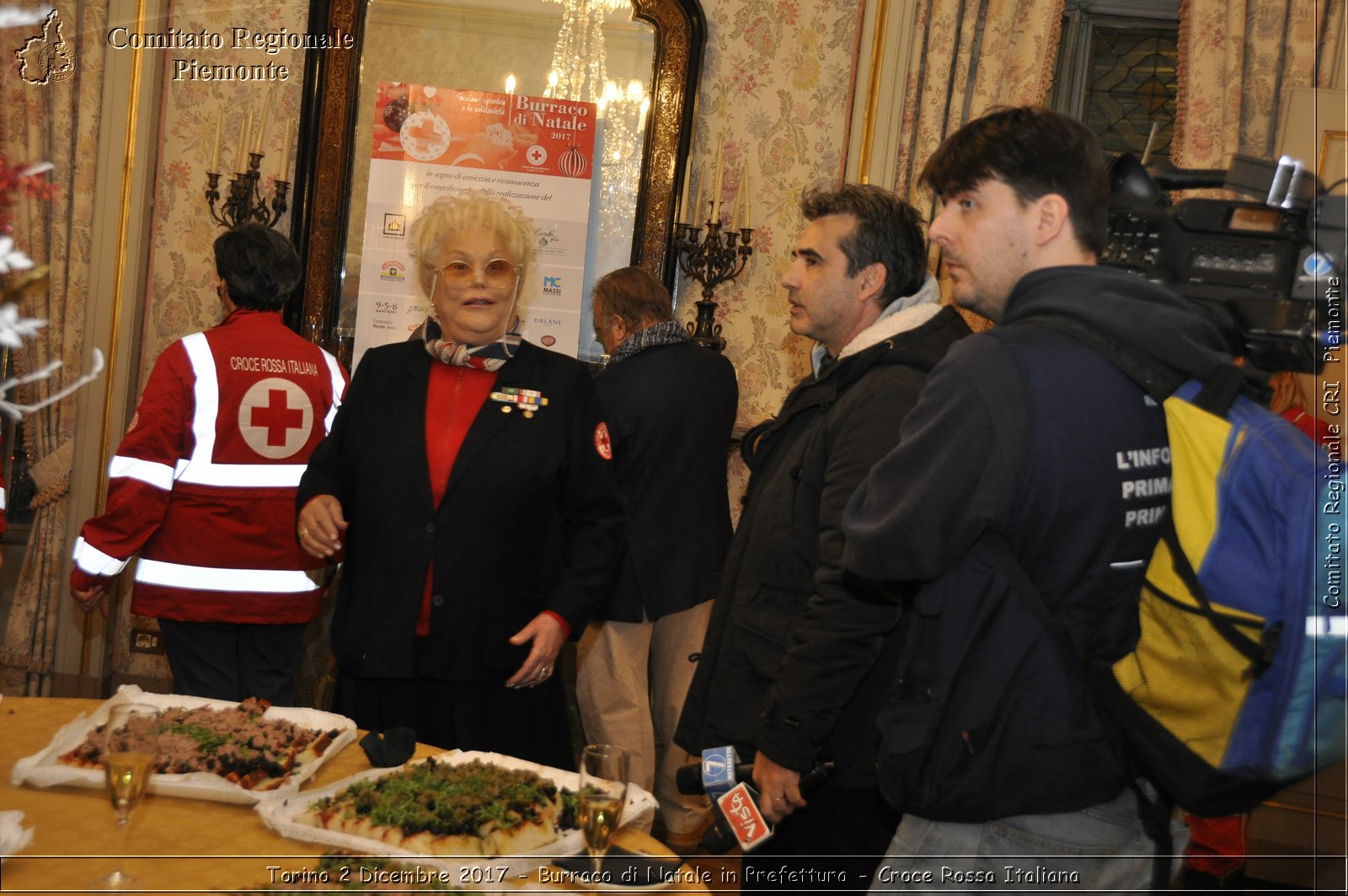 Torino 2 Dicembre 2017 - Burraco di Natale in Prefettura - Croce Rossa Italiana- Comitato Regionale del Piemonte