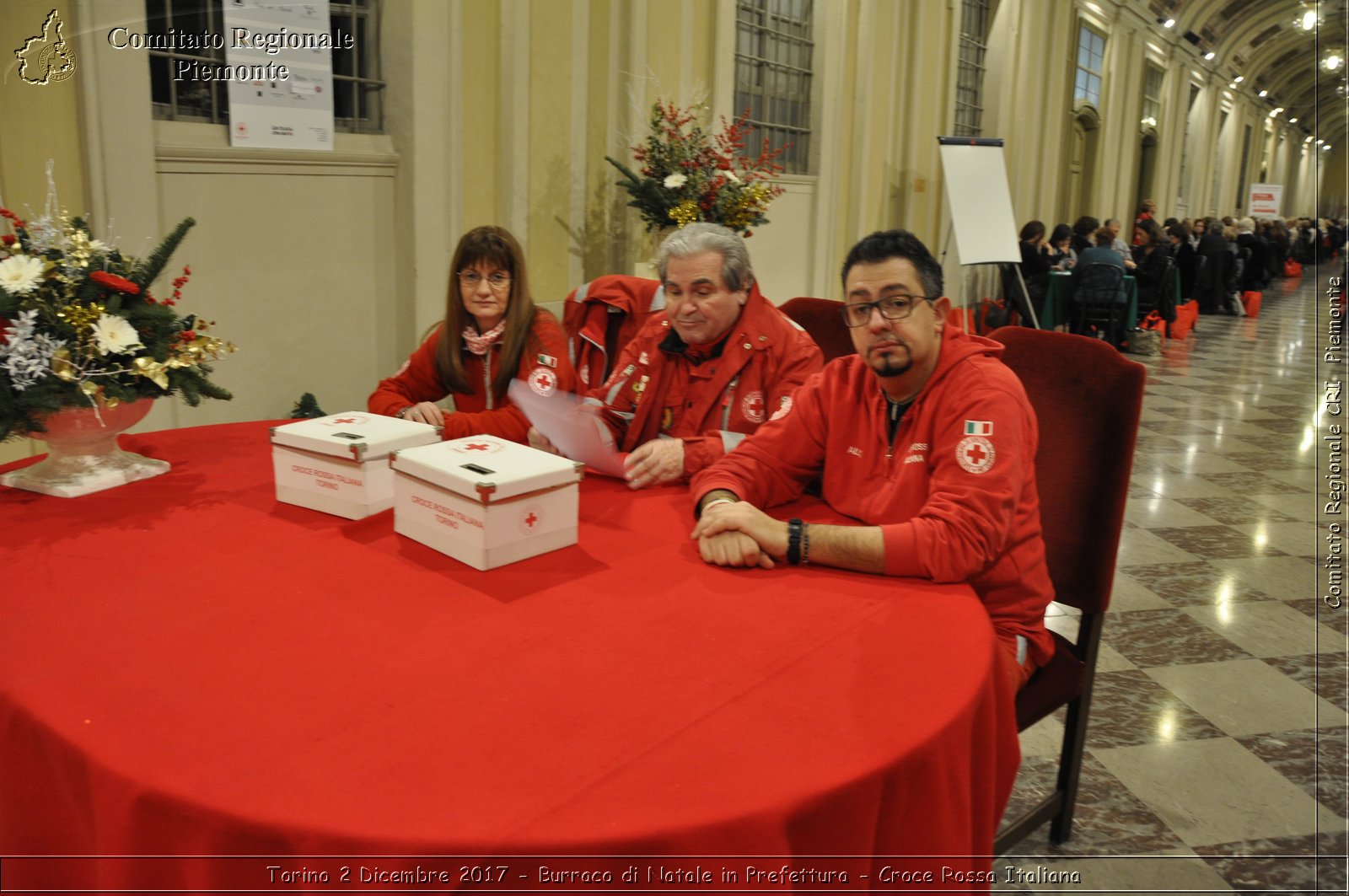 Torino 2 Dicembre 2017 - Burraco di Natale in Prefettura - Croce Rossa Italiana- Comitato Regionale del Piemonte