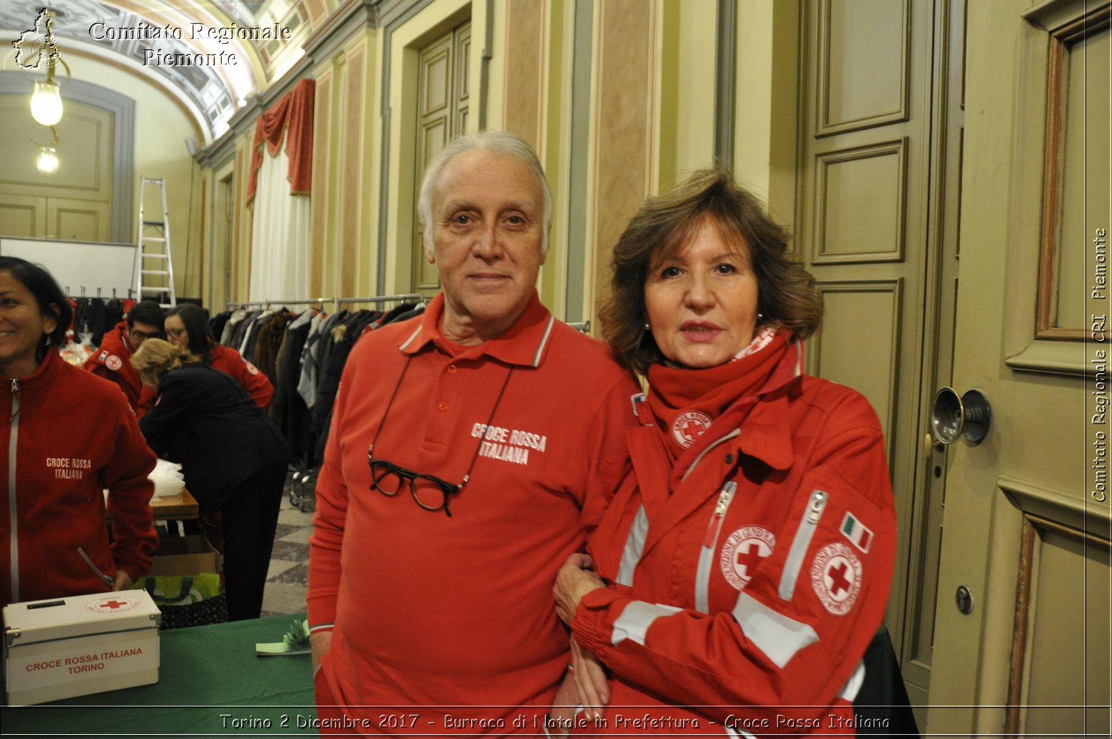 Torino 2 Dicembre 2017 - Burraco di Natale in Prefettura - Croce Rossa Italiana- Comitato Regionale del Piemonte