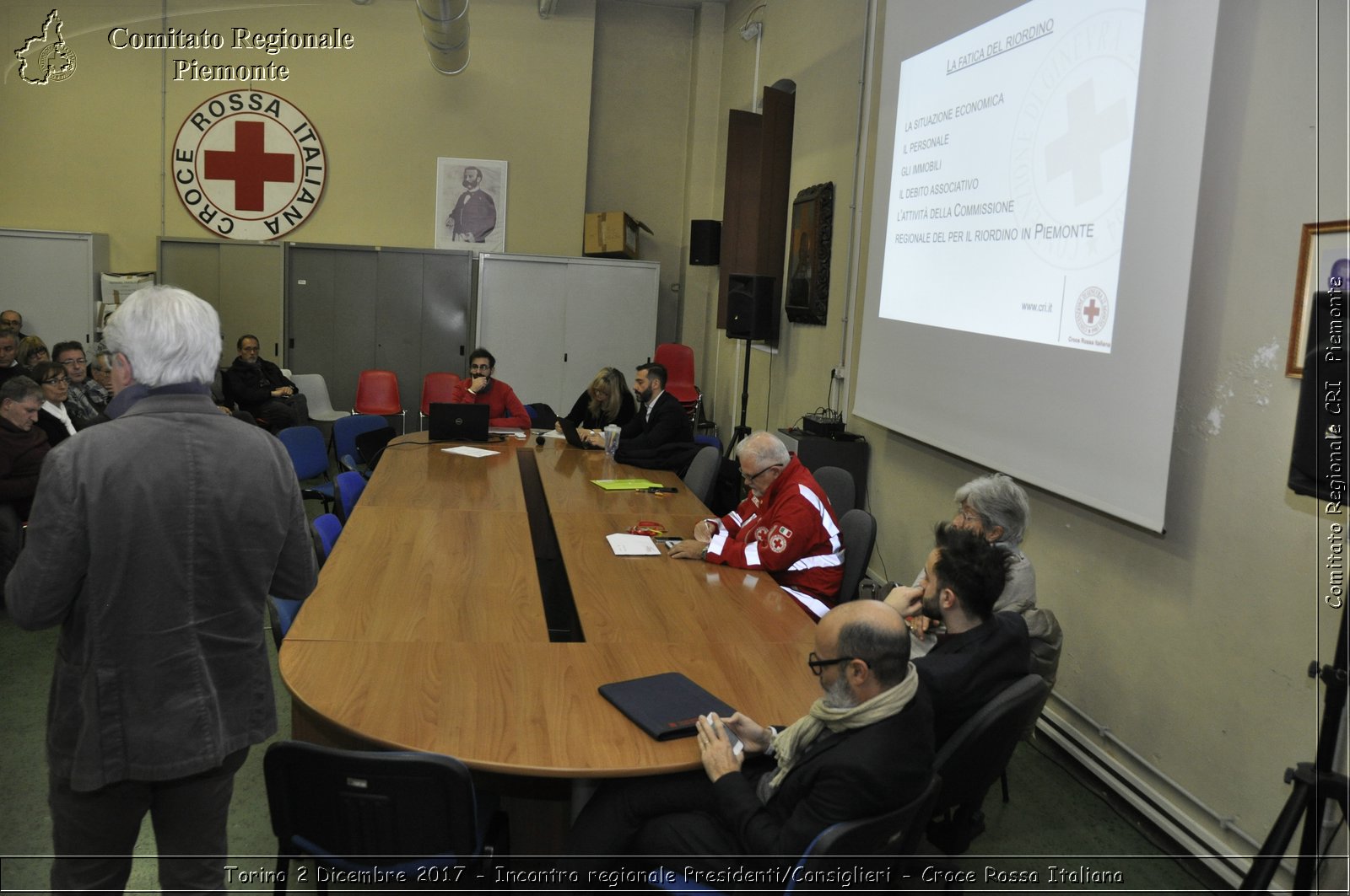 Torino 2 Dicembre 2017 - Incontro regionale Presidenti/Consiglieri - Croce Rossa Italiana- Comitato Regionale del Piemonte