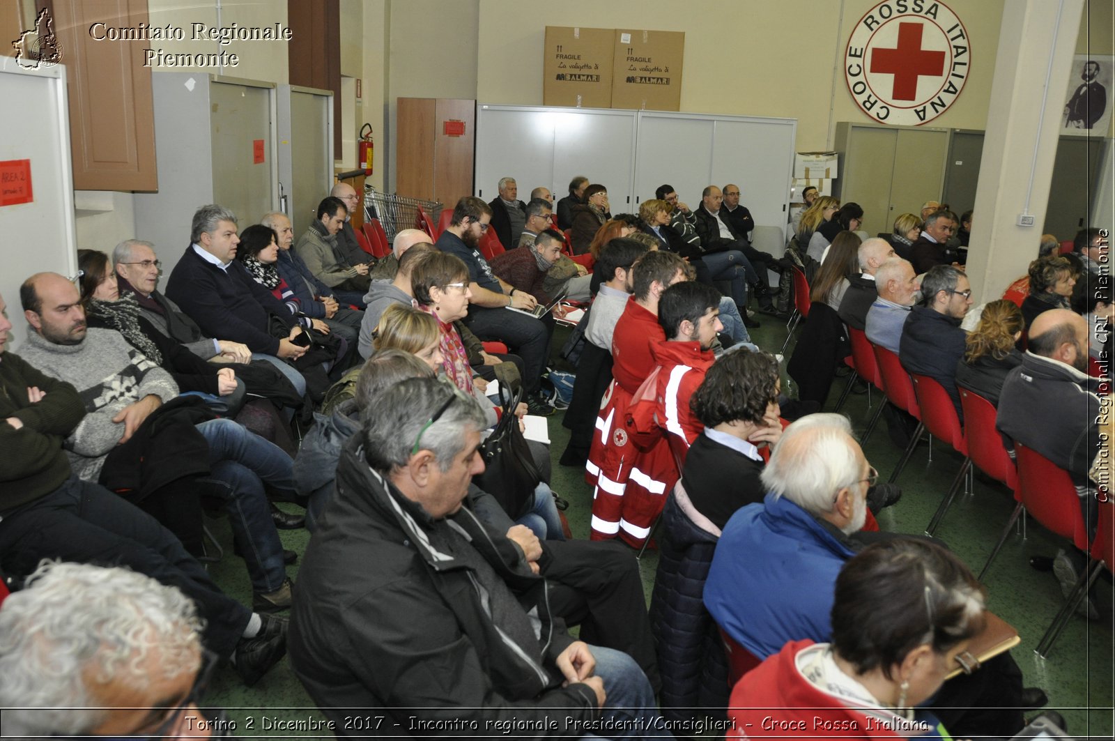 Torino 2 Dicembre 2017 - Incontro regionale Presidenti/Consiglieri - Croce Rossa Italiana- Comitato Regionale del Piemonte