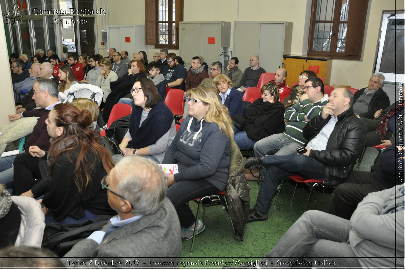 Torino 2 Dicembre 2017 - Incontro regionale Presidenti/Consiglieri - Croce Rossa Italiana- Comitato Regionale del Piemonte