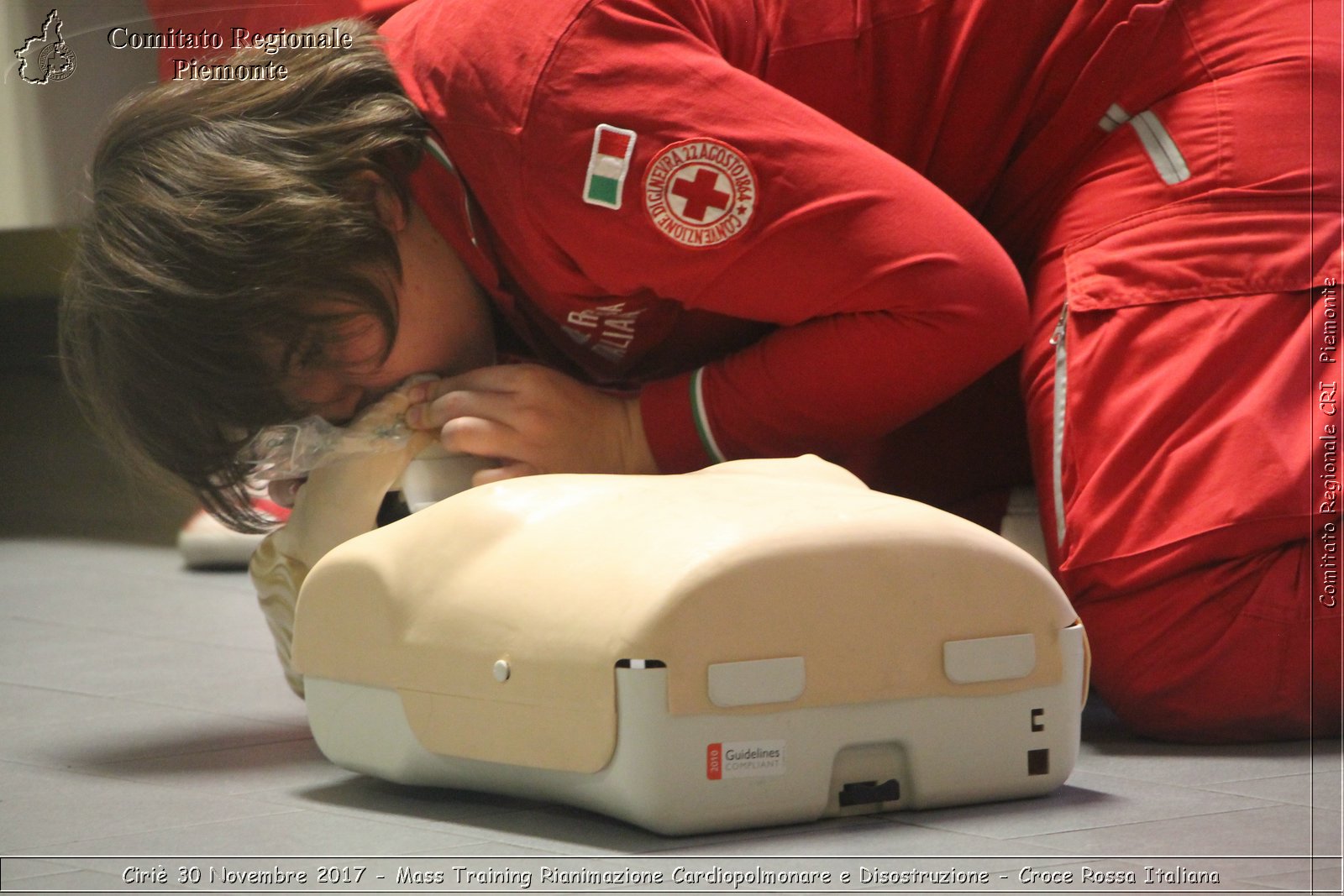 Ciriè 30 Novembre 2017 - Mass Training Rianimazione Cardiopolmonare e Disostruzione - Croce Rossa Italiana- Comitato Regionale del Piemonte