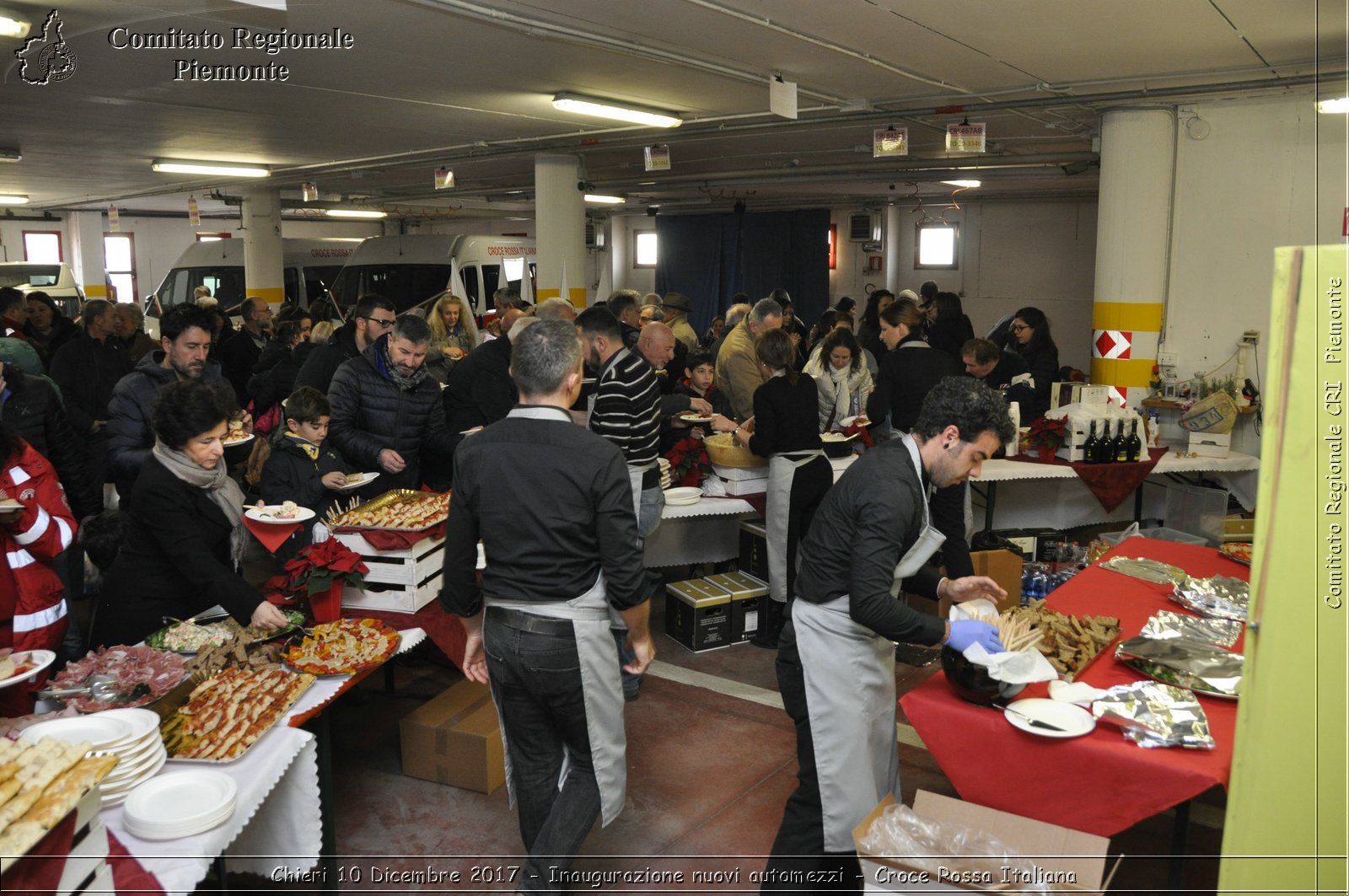 Chieri 10 Dicembre 2017 - Inaugurazione nuovi automezzi - Croce Rossa Italiana- Comitato Regionale del Piemonte