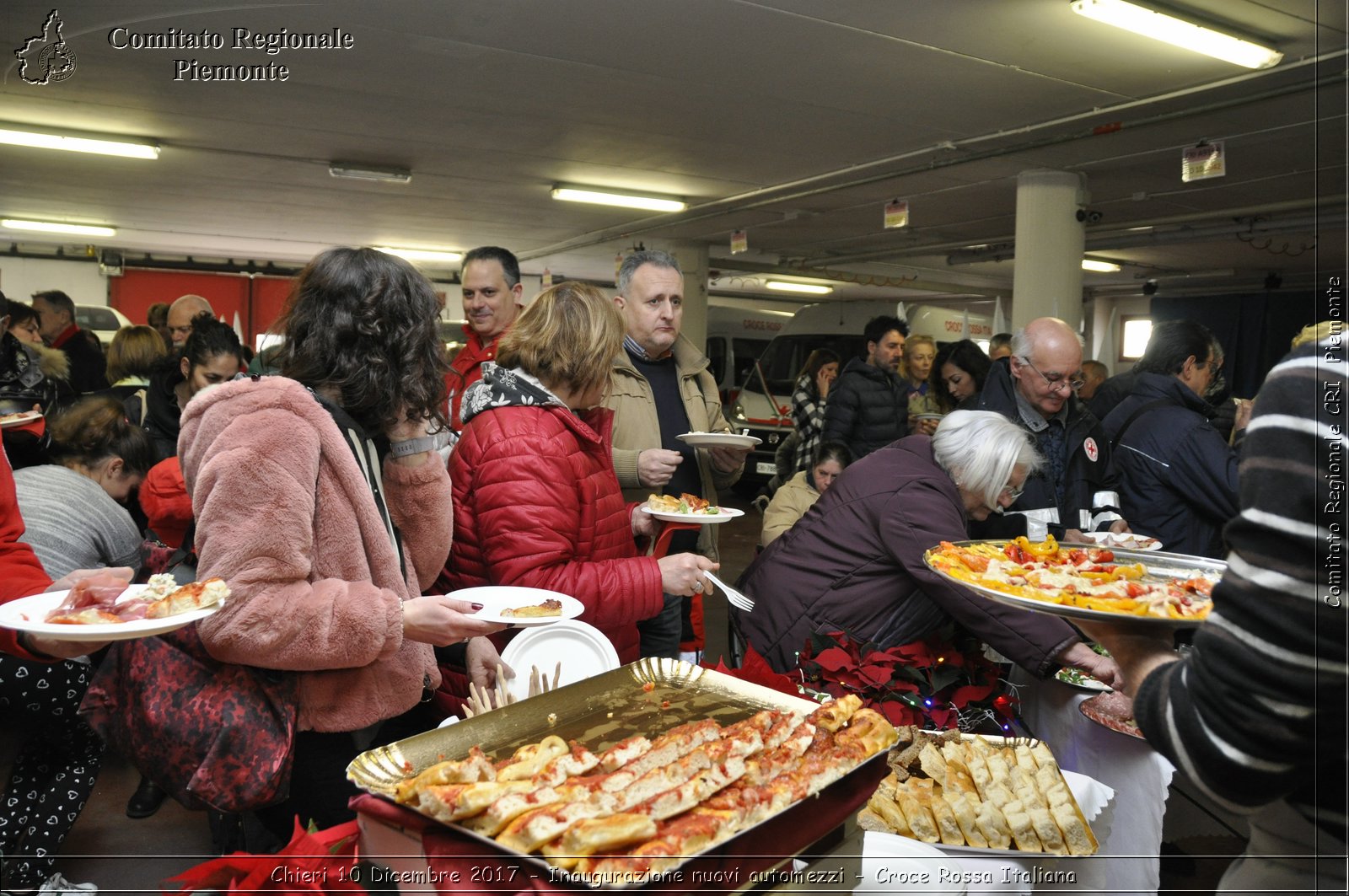 Chieri 10 Dicembre 2017 - Inaugurazione nuovi automezzi - Croce Rossa Italiana- Comitato Regionale del Piemonte