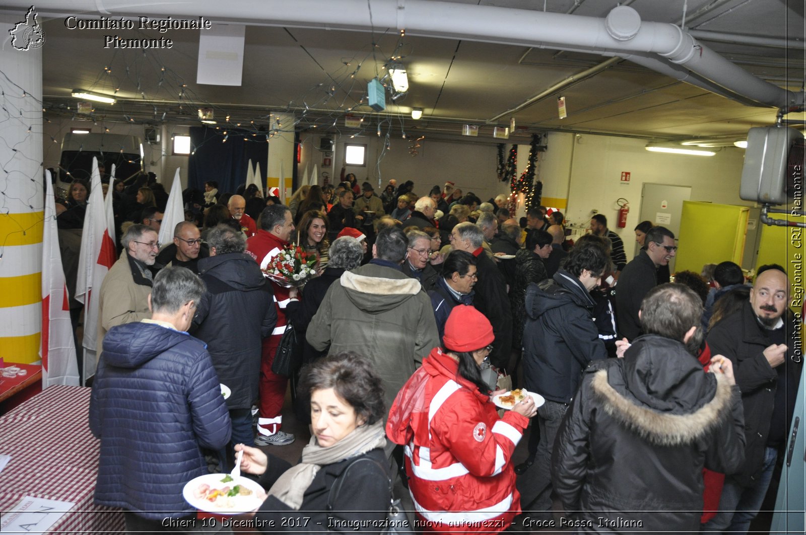 Chieri 10 Dicembre 2017 - Inaugurazione nuovi automezzi - Croce Rossa Italiana- Comitato Regionale del Piemonte