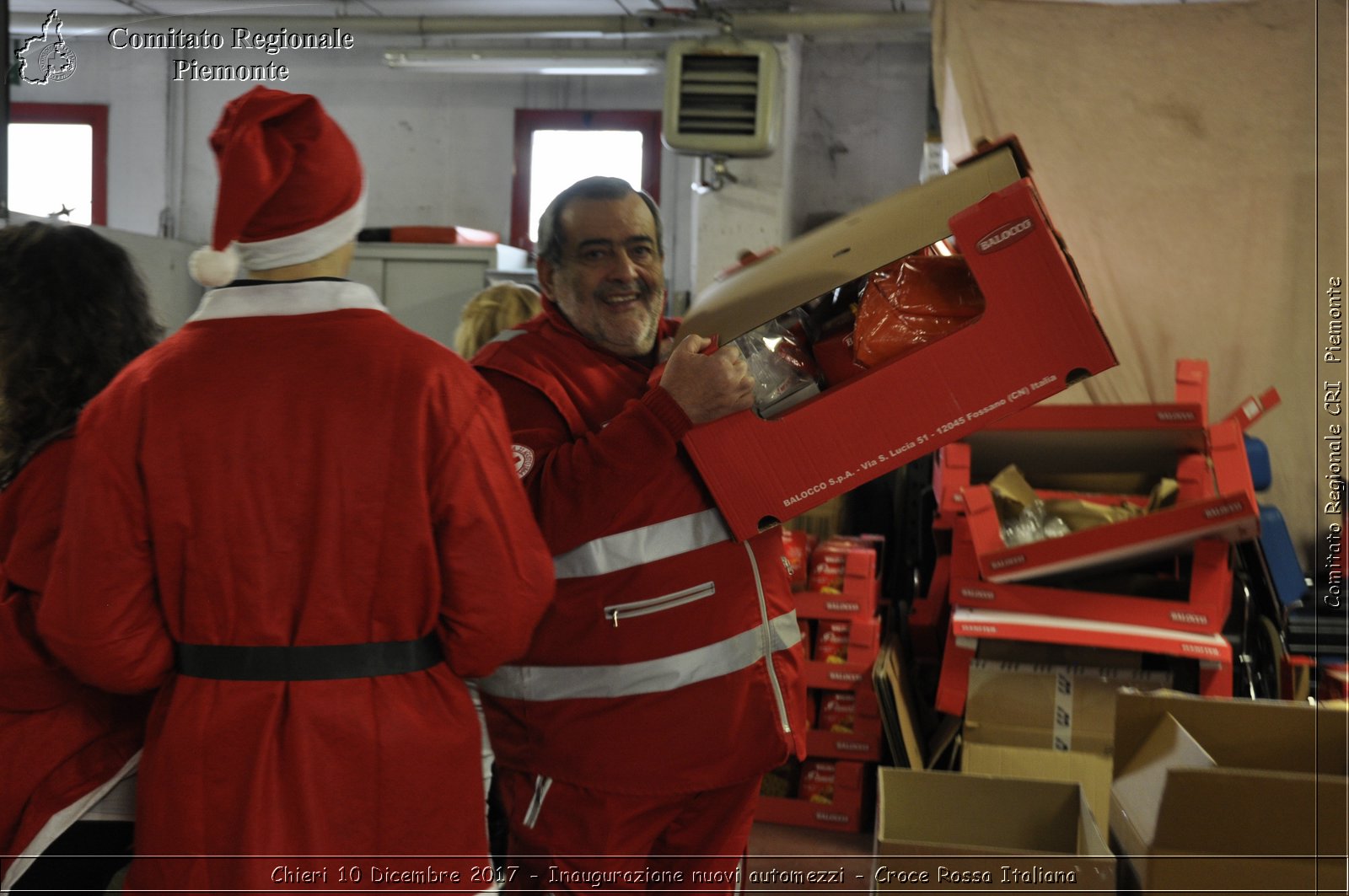 Chieri 10 Dicembre 2017 - Inaugurazione nuovi automezzi - Croce Rossa Italiana- Comitato Regionale del Piemonte