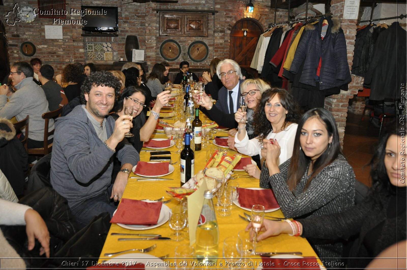 Chieri 17 Dicembre 2017 - Assemblea dei Volontari e Pranzo di Natale - Croce Rossa Italiana- Comitato Regionale del Piemonte