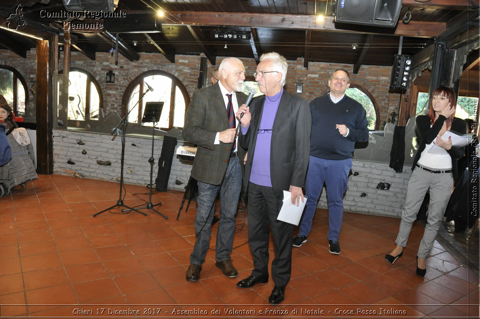 Chieri 17 Dicembre 2017 - Assemblea dei Volontari e Pranzo di Natale - Croce Rossa Italiana- Comitato Regionale del Piemonte