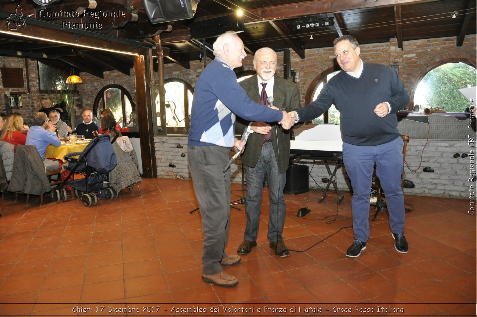 Chieri 17 Dicembre 2017 - Assemblea dei Volontari e Pranzo di Natale - Croce Rossa Italiana- Comitato Regionale del Piemonte