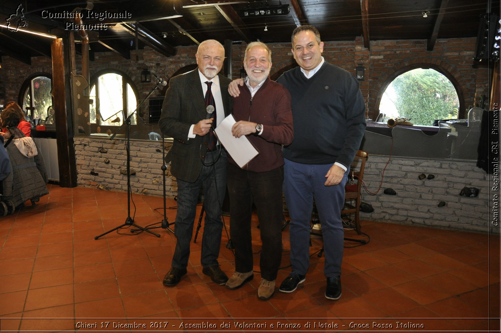 Chieri 17 Dicembre 2017 - Assemblea dei Volontari e Pranzo di Natale - Croce Rossa Italiana- Comitato Regionale del Piemonte