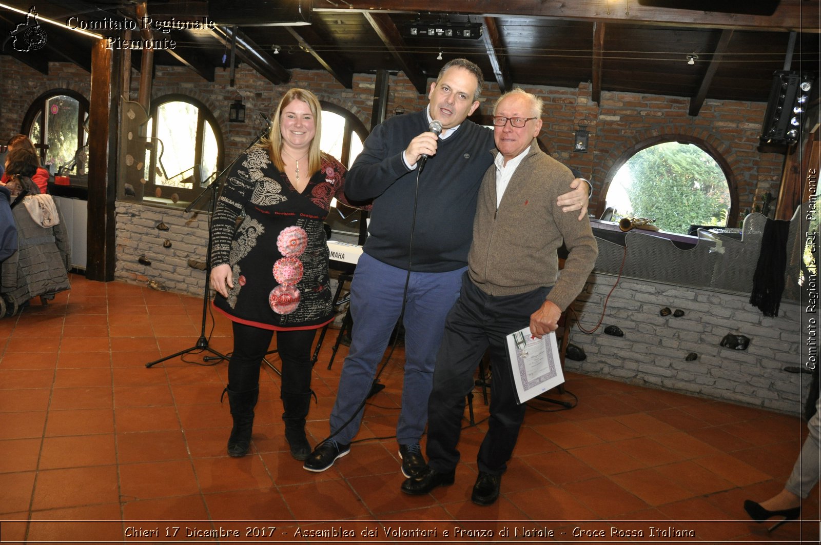 Chieri 17 Dicembre 2017 - Assemblea dei Volontari e Pranzo di Natale - Croce Rossa Italiana- Comitato Regionale del Piemonte