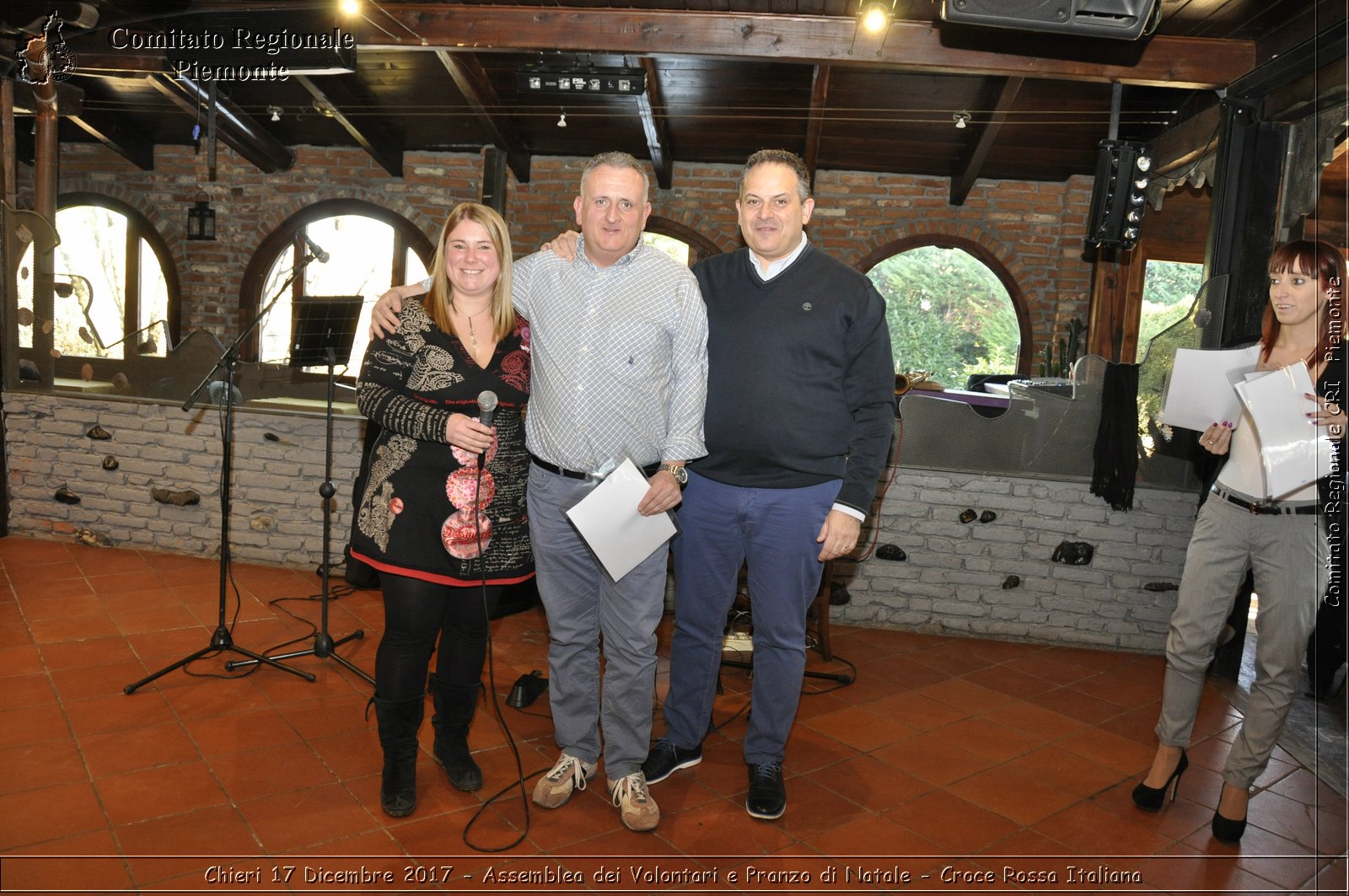 Chieri 17 Dicembre 2017 - Assemblea dei Volontari e Pranzo di Natale - Croce Rossa Italiana- Comitato Regionale del Piemonte