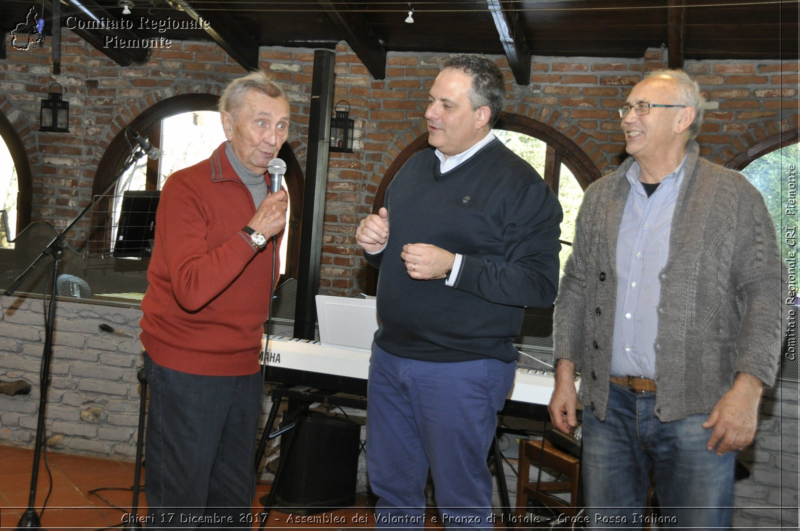 Chieri 17 Dicembre 2017 - Assemblea dei Volontari e Pranzo di Natale - Croce Rossa Italiana- Comitato Regionale del Piemonte