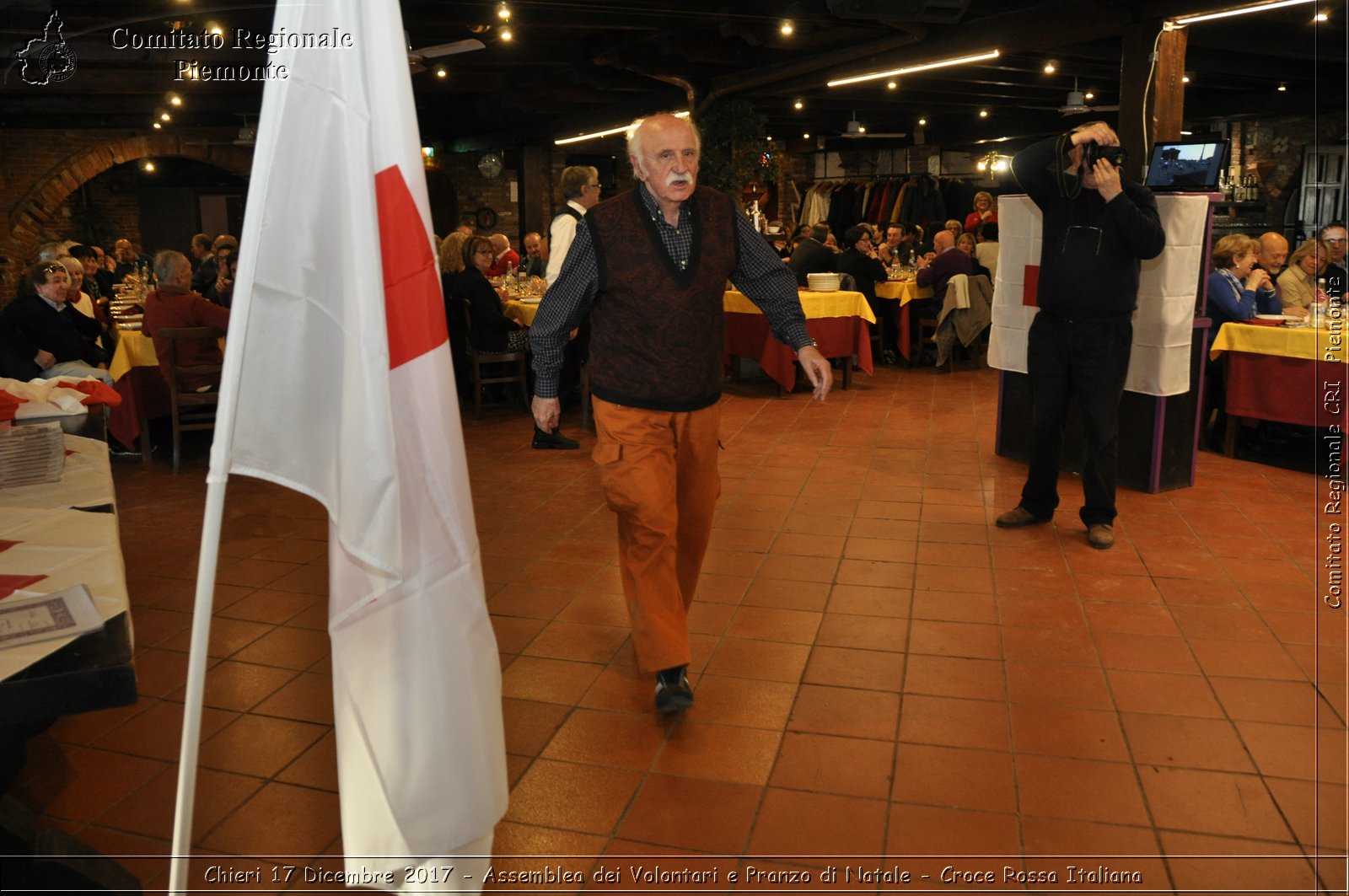 Chieri 17 Dicembre 2017 - Assemblea dei Volontari e Pranzo di Natale - Croce Rossa Italiana- Comitato Regionale del Piemonte