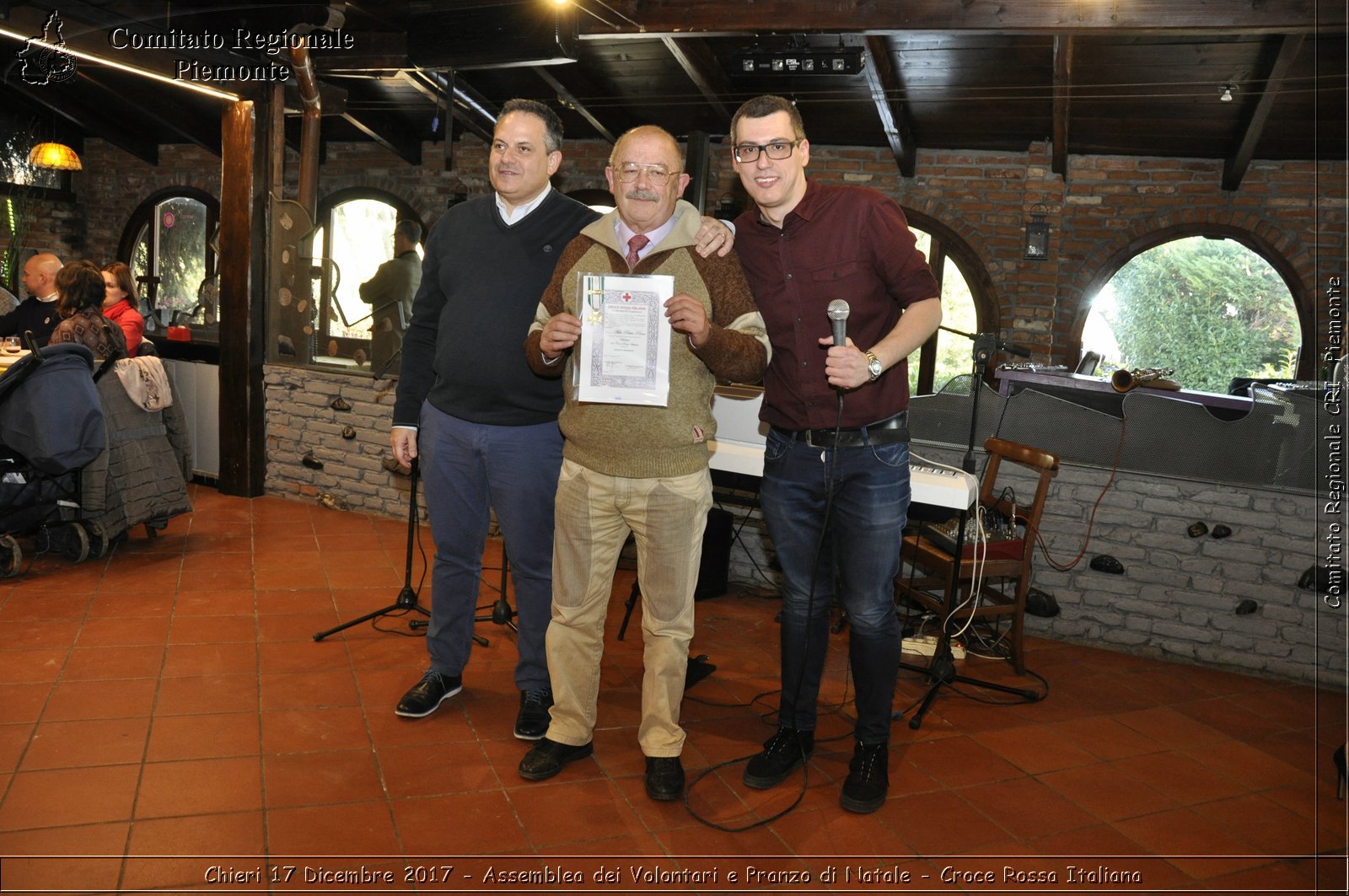 Chieri 17 Dicembre 2017 - Assemblea dei Volontari e Pranzo di Natale - Croce Rossa Italiana- Comitato Regionale del Piemonte