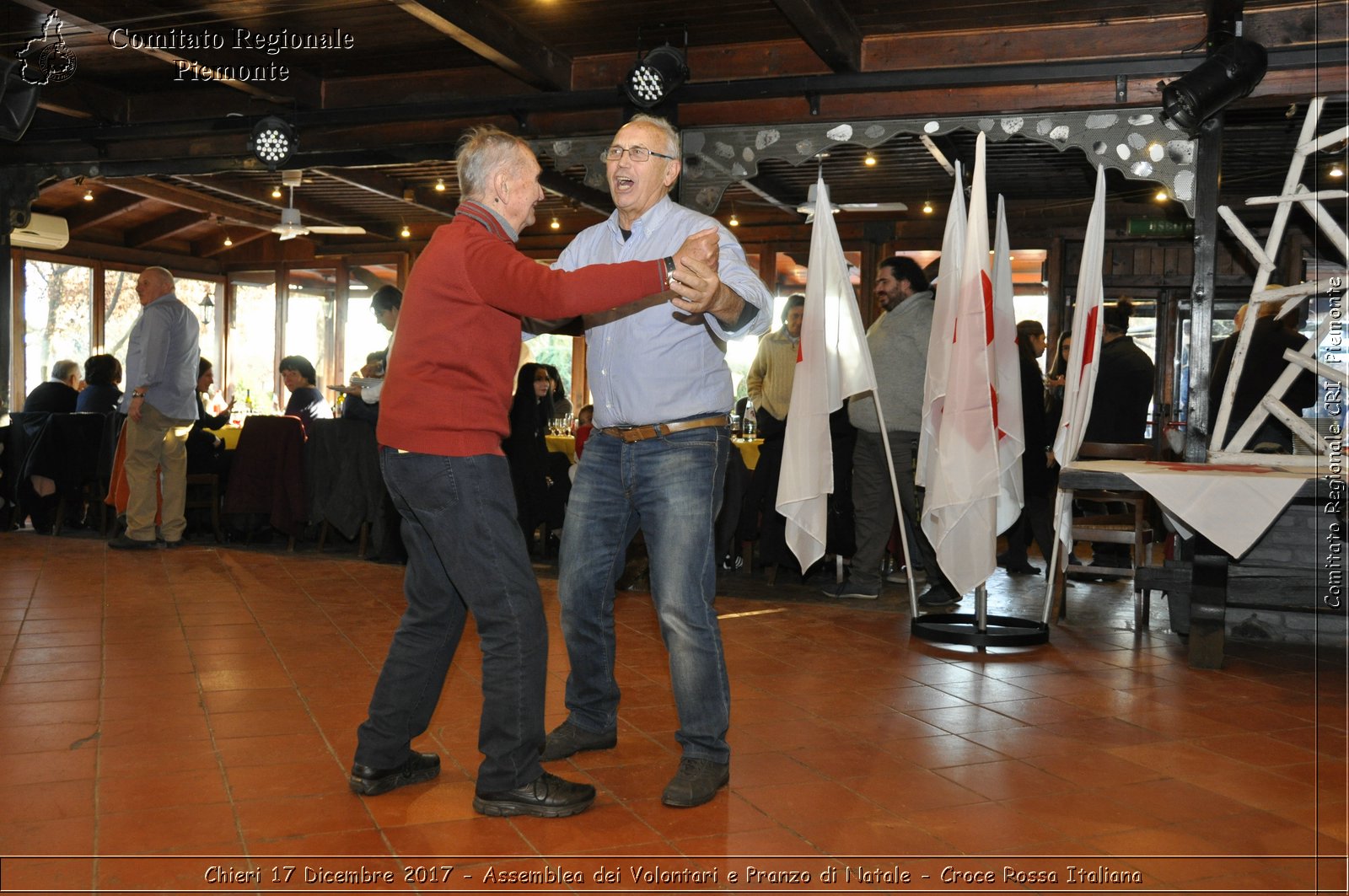 Chieri 17 Dicembre 2017 - Assemblea dei Volontari e Pranzo di Natale - Croce Rossa Italiana- Comitato Regionale del Piemonte