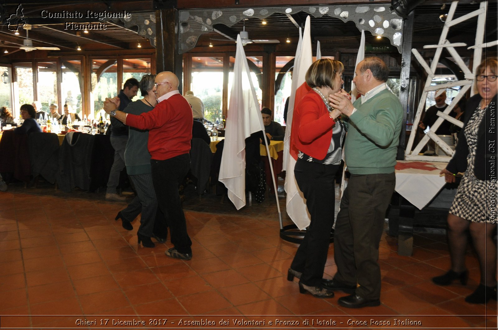 Chieri 17 Dicembre 2017 - Assemblea dei Volontari e Pranzo di Natale - Croce Rossa Italiana- Comitato Regionale del Piemonte