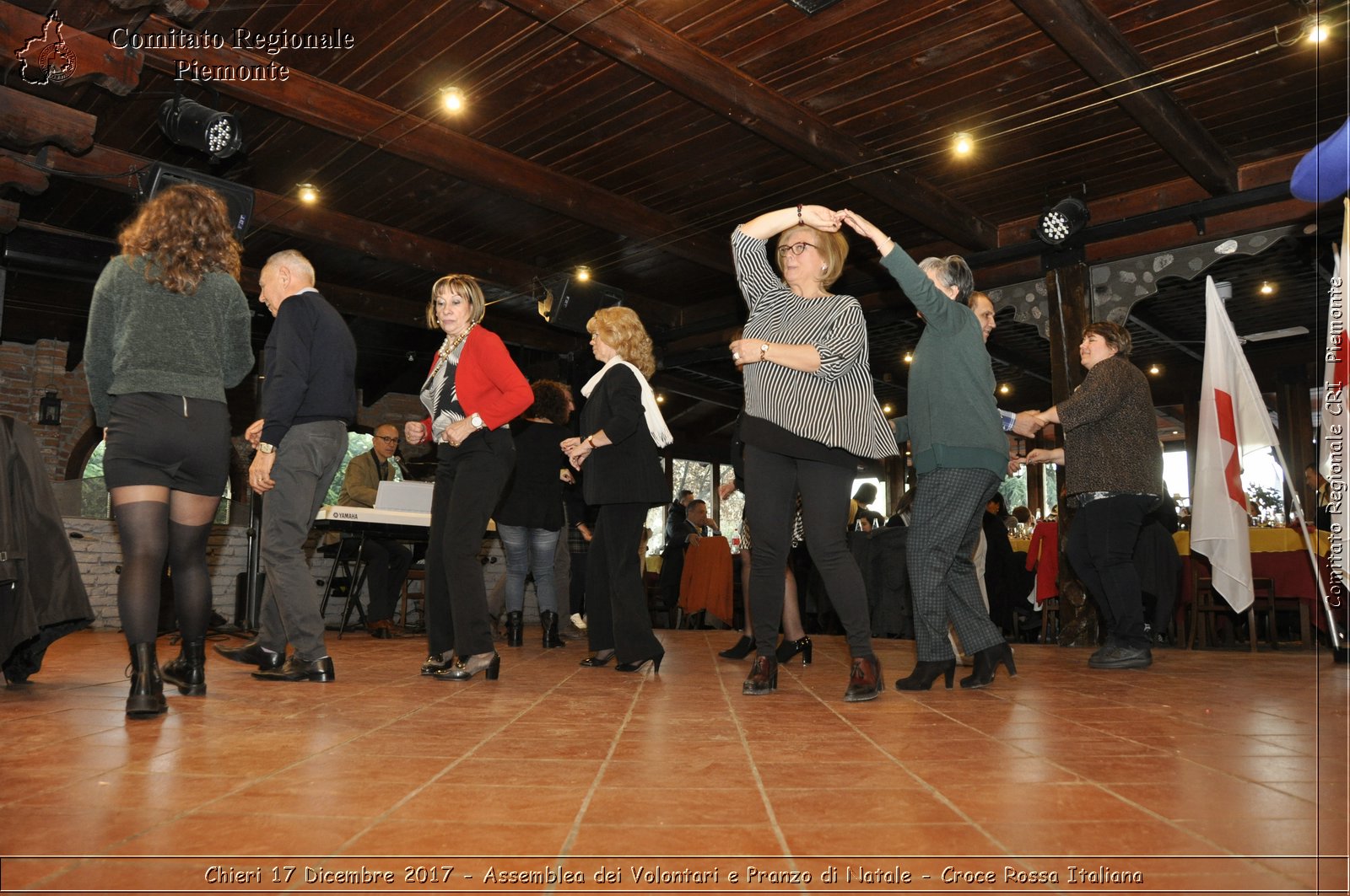 Chieri 17 Dicembre 2017 - Assemblea dei Volontari e Pranzo di Natale - Croce Rossa Italiana- Comitato Regionale del Piemonte