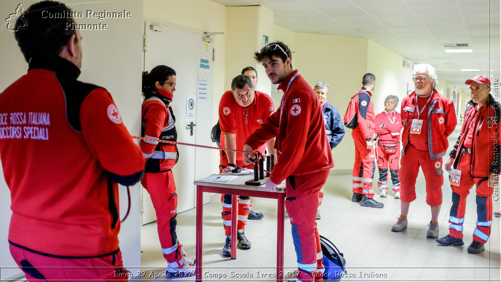 Ivrea 29 Aprile 2017 - Campo Scuola 2.017 - Croce Rossa Italiana- Comitato Regionale del Piemonte