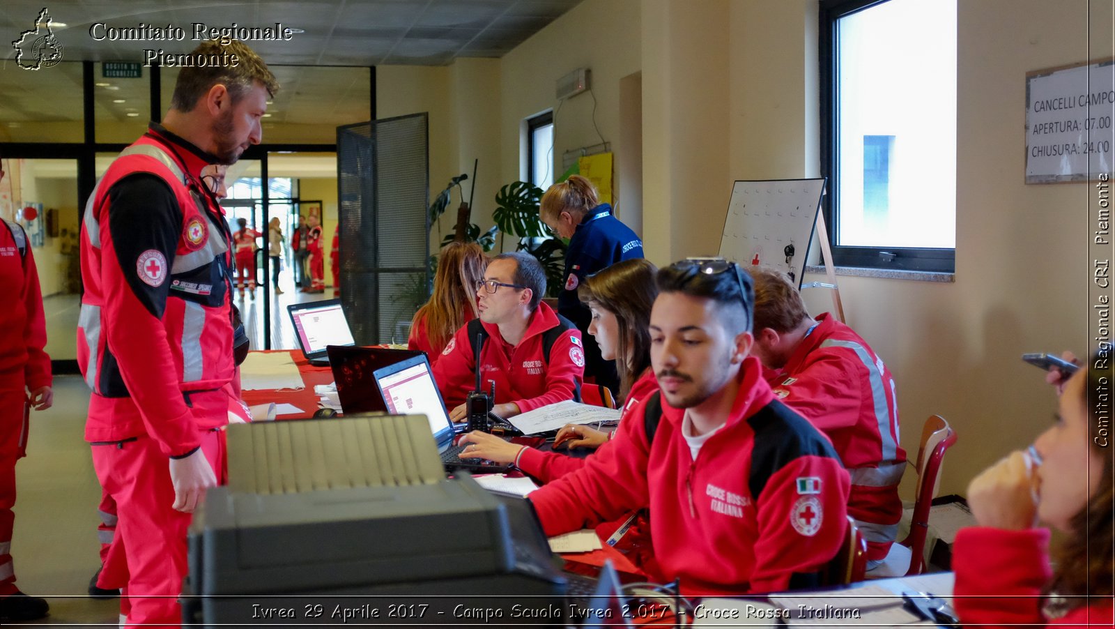 Ivrea 29 Aprile 2017 - Campo Scuola 2.017 - Croce Rossa Italiana- Comitato Regionale del Piemonte