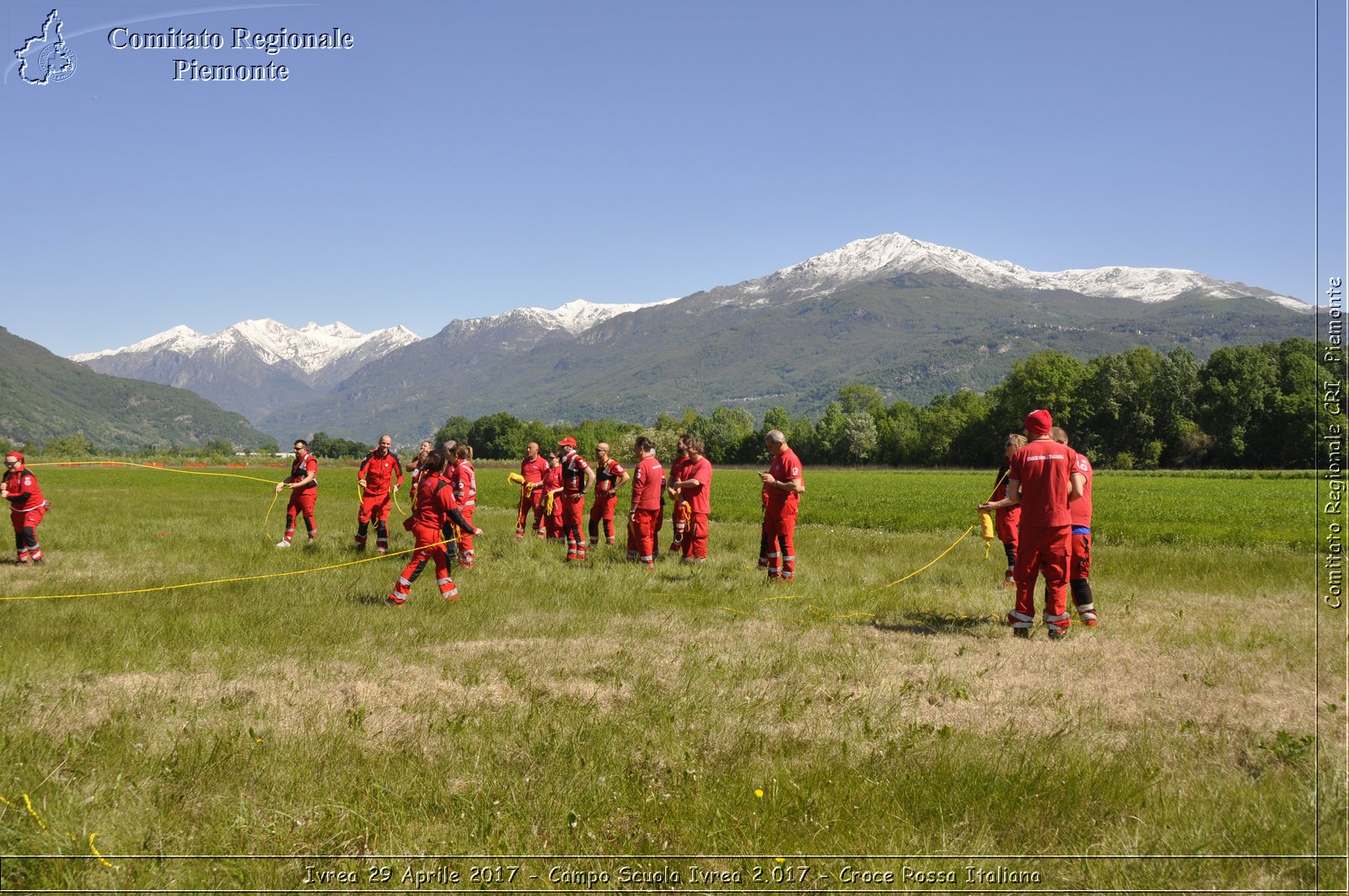 Ivrea 29 Aprile 2017 - Campo Scuola 2.017 - Croce Rossa Italiana- Comitato Regionale del Piemonte