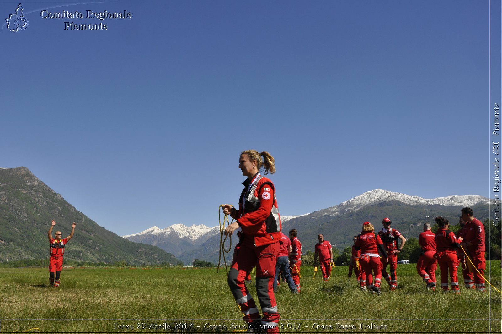 Ivrea 29 Aprile 2017 - Campo Scuola 2.017 - Croce Rossa Italiana- Comitato Regionale del Piemonte